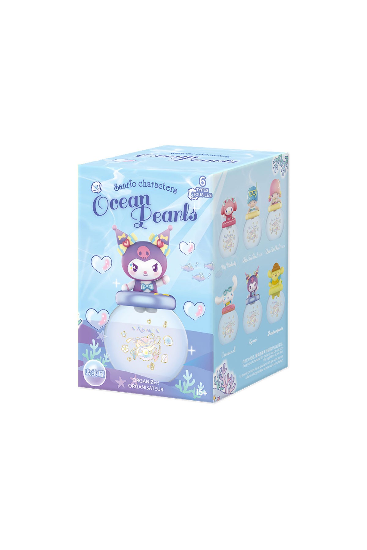 Sanrio Lisanslı İnci Saklama Hazinesi: Sürpriz Figürlü Kutu Blind Box