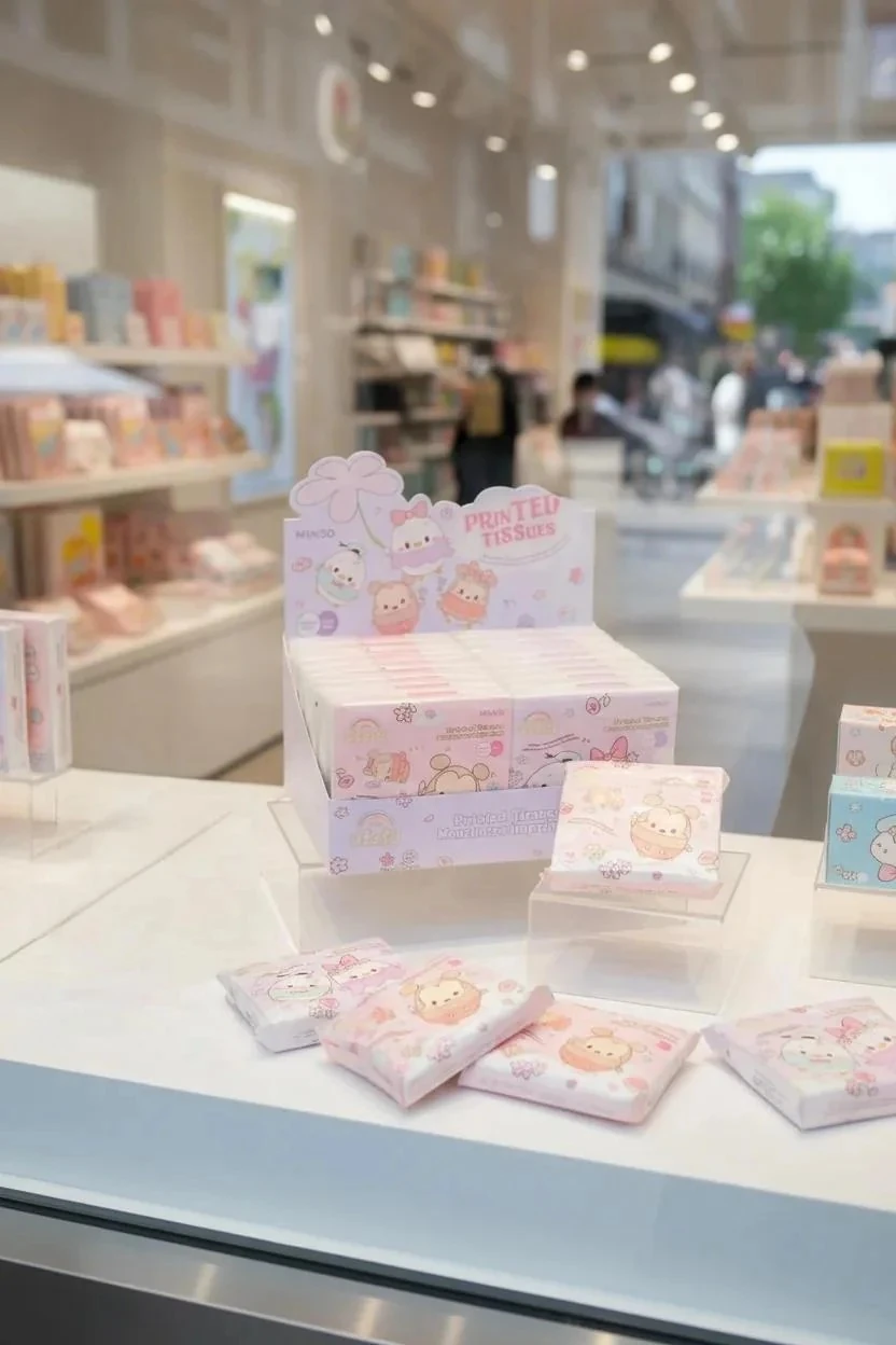 Disney Lisanslı Ufufy Serisi Baskılı Kağıt Mendil 40Yp.