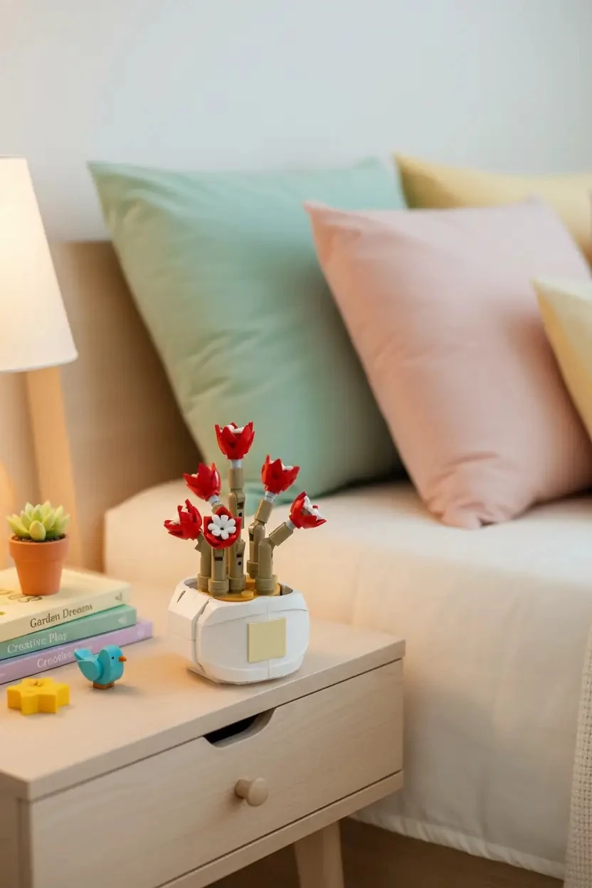 Çiçeklerin Dili Serisi Sukulent Oyun Bloğu (Fantasy Angel)