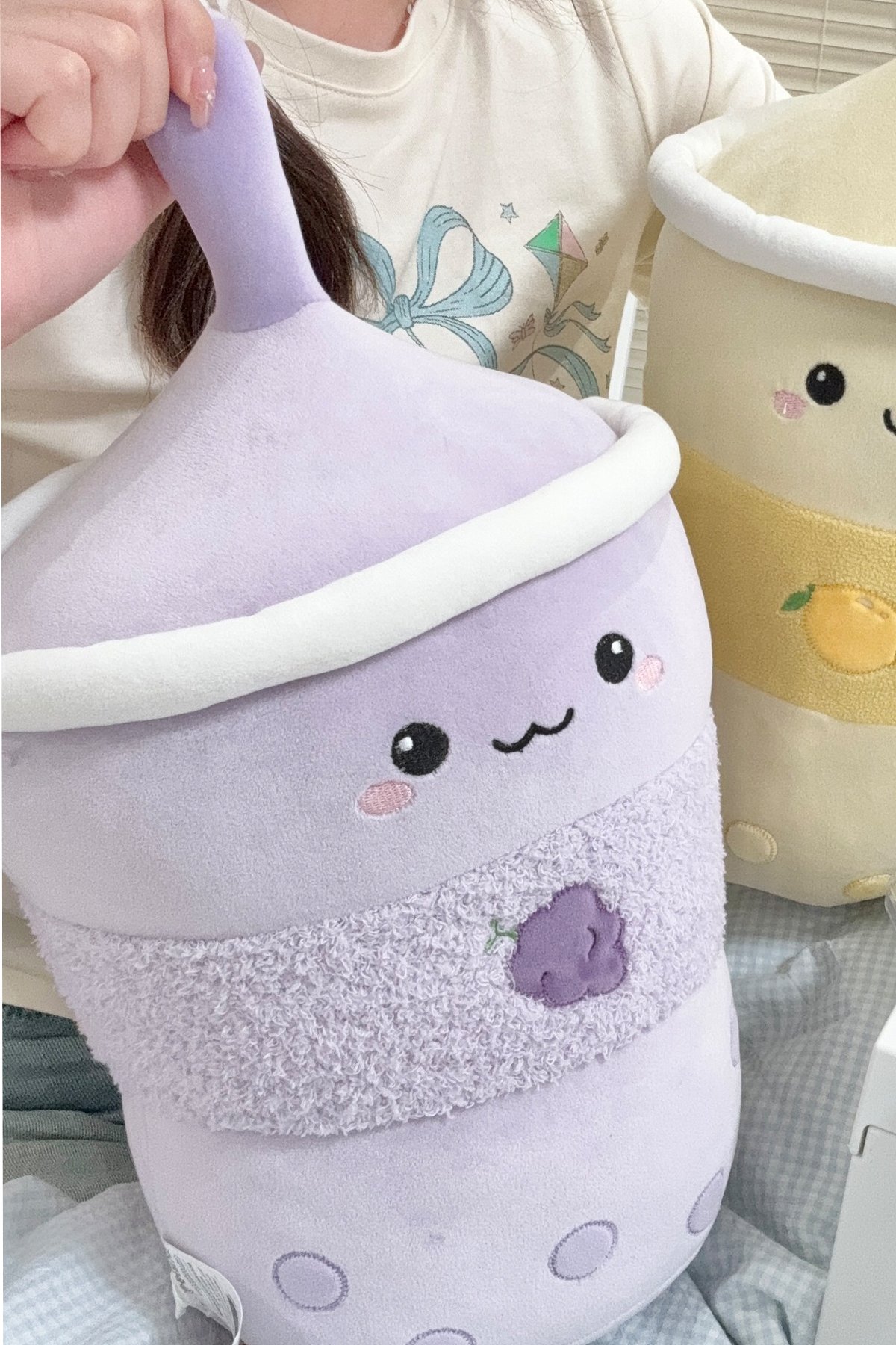 Meyve Çayı Serisi Peluş Oyuncak (30cm) - Üzüm (Outlet)