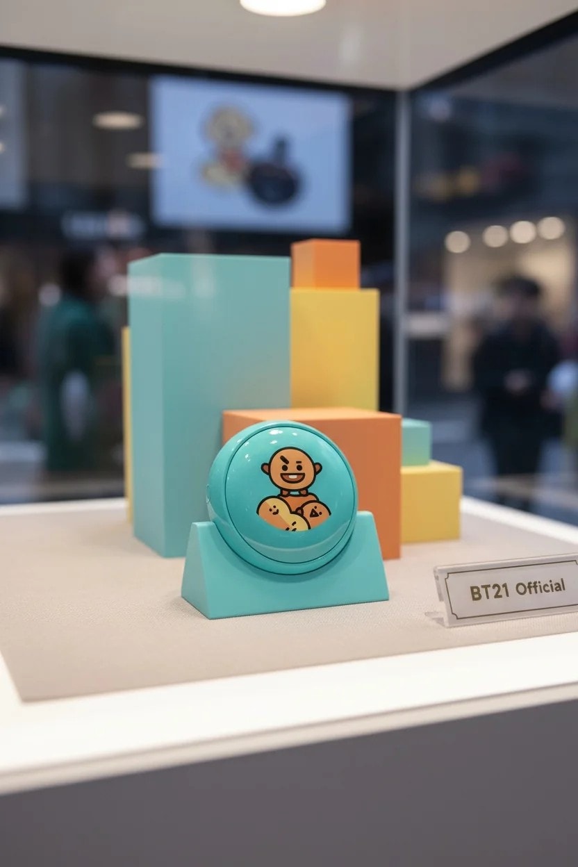 BT21 Lisanslı TWS Kulaklık Modeli: T310 (SHOOKY)