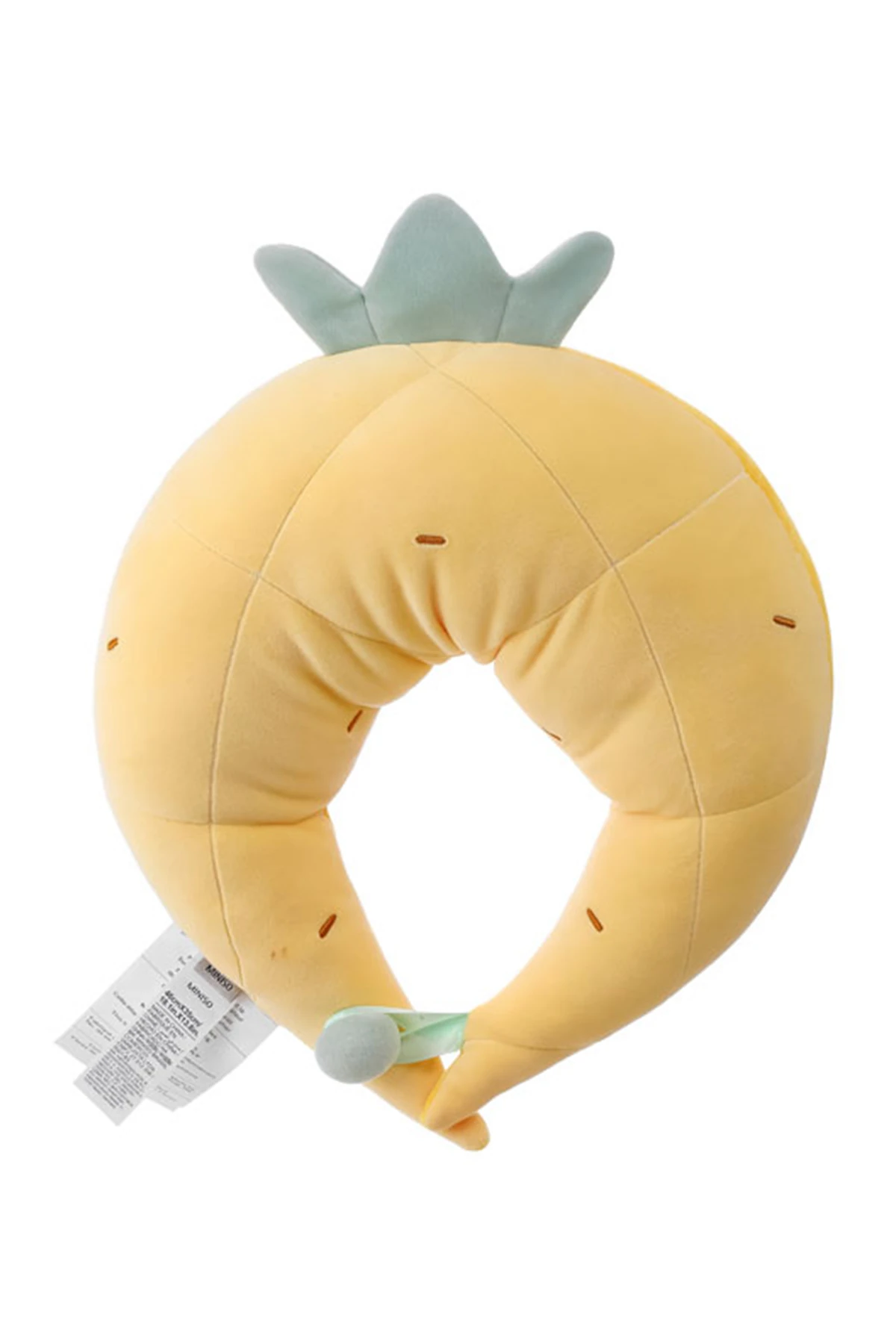 Elyaf Dolgulu Meyveli Boyun Yastığı - Ananas (Outlet)