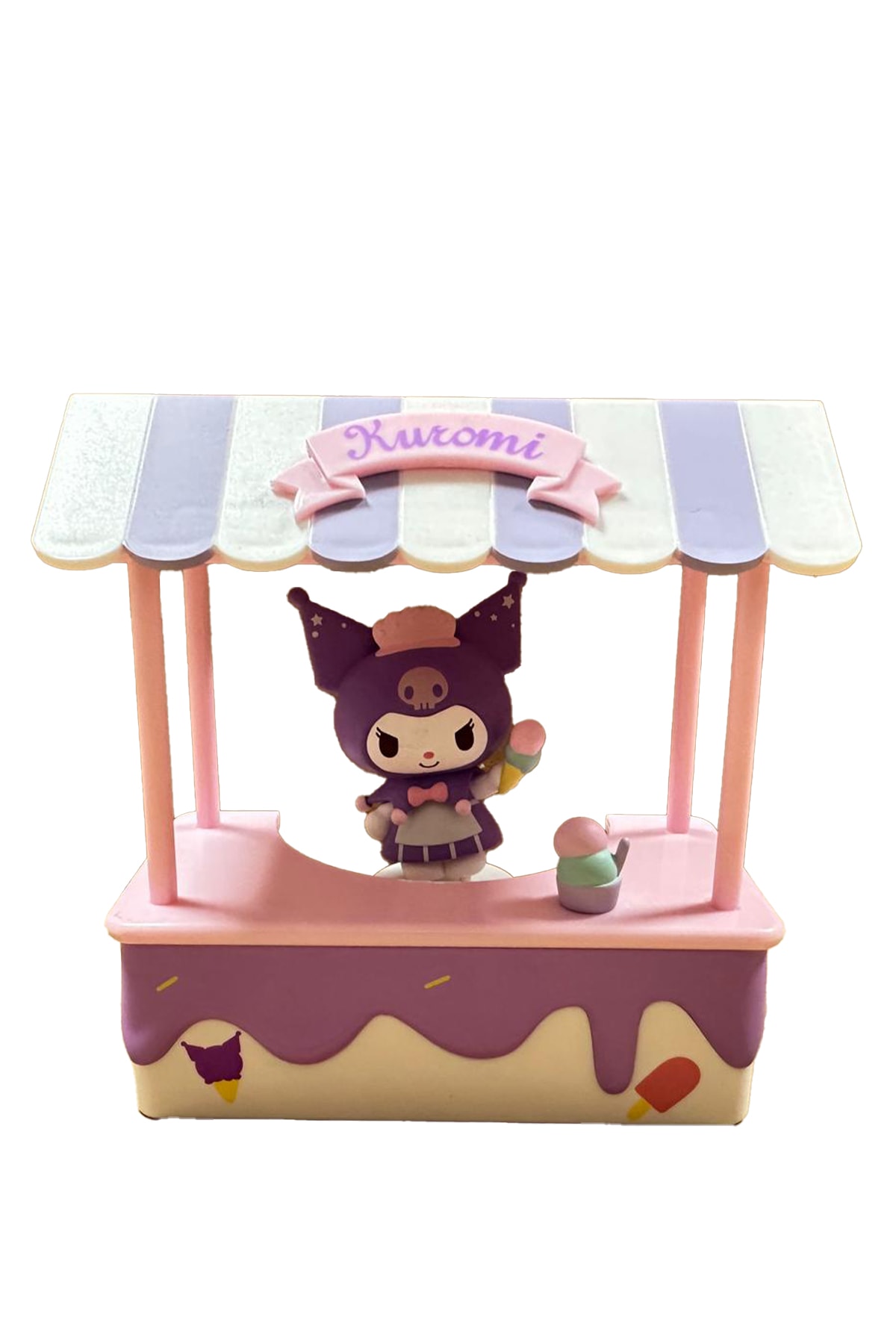 Sanrio Lisanslı Tatlı Market Serisi Dekoratif Masa Lambası (Kuromi)