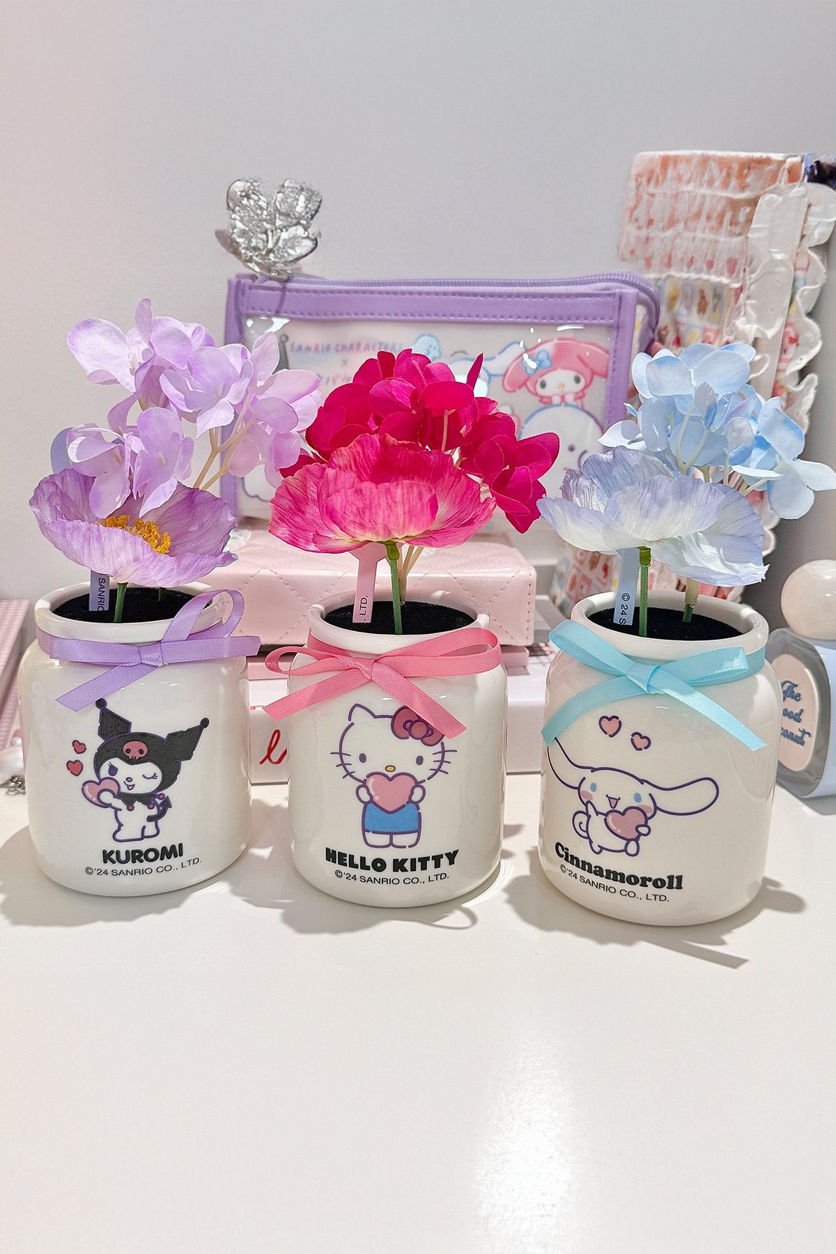 Sanrio Lisanslı Oda Kokusu ve Süs Seti - Cinnamoroll