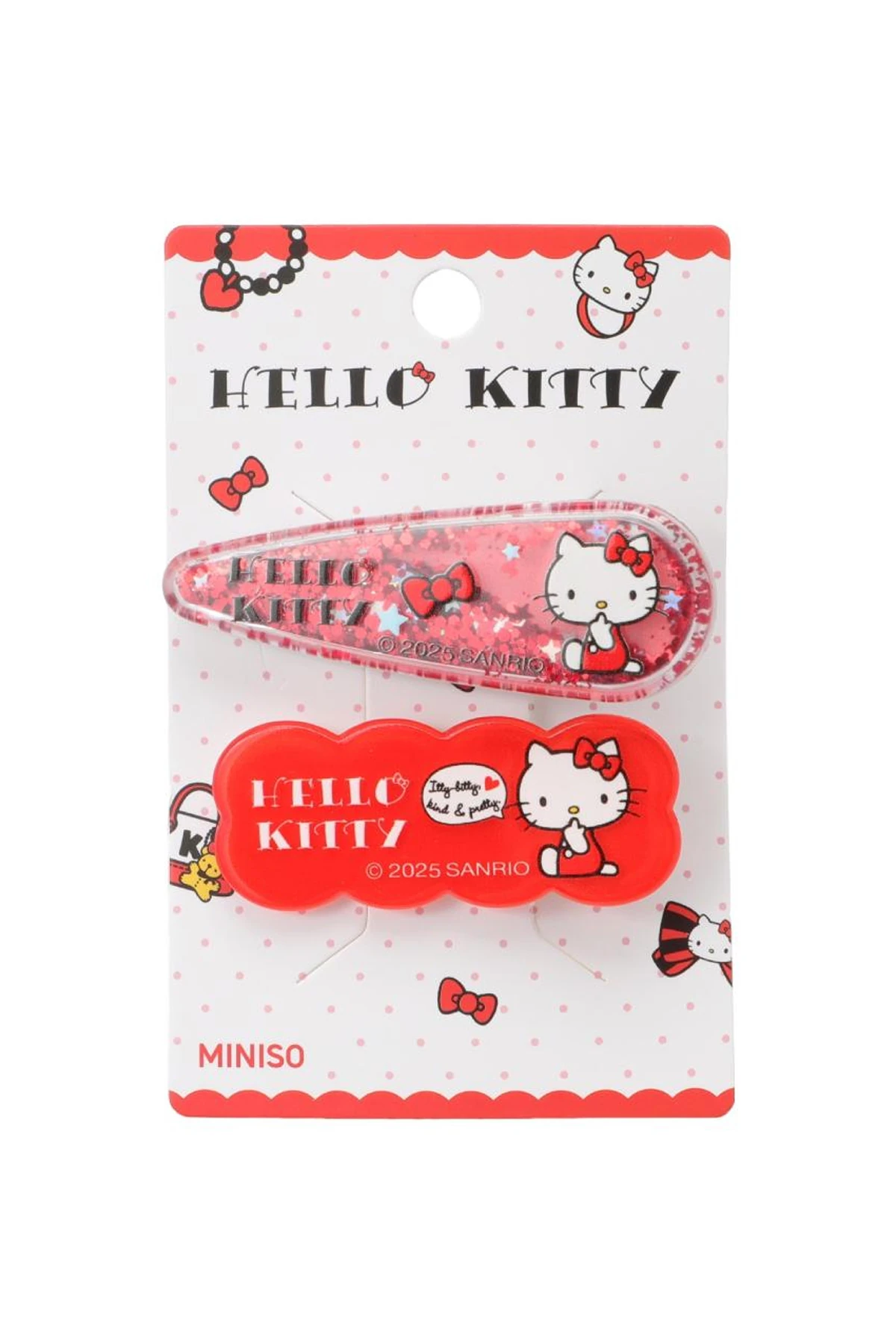 Hello Kitty Lisanslı Saç Tokası (2 adet)