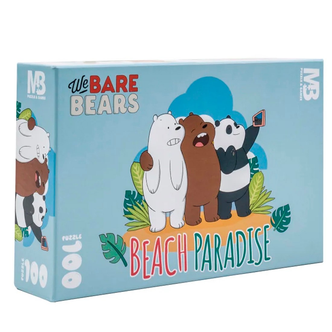We Bare Bears Puzzle 100 Parça
