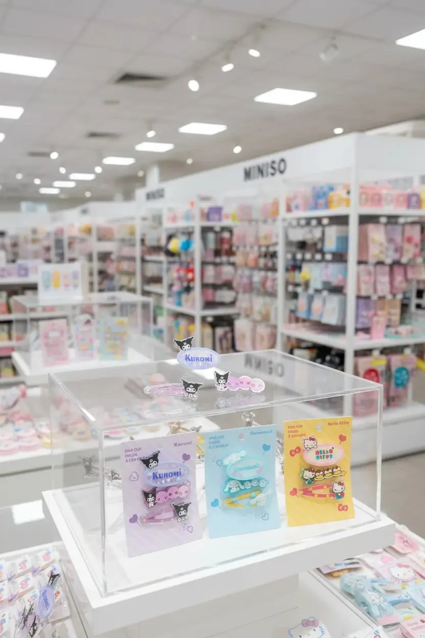 Hello Kitty Lisanslı Saç Tokası (3 adet)