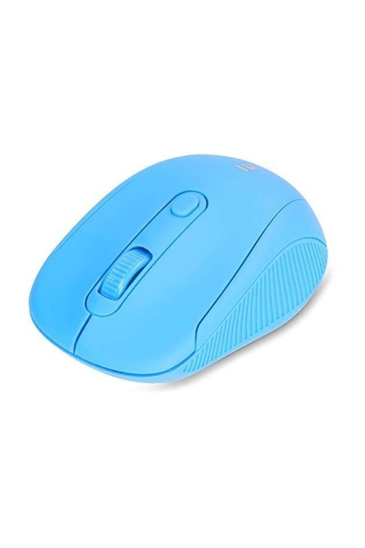 Everest Sm-300 Usb 4D Optik Pilli Kablosuz Mouse - Mavi