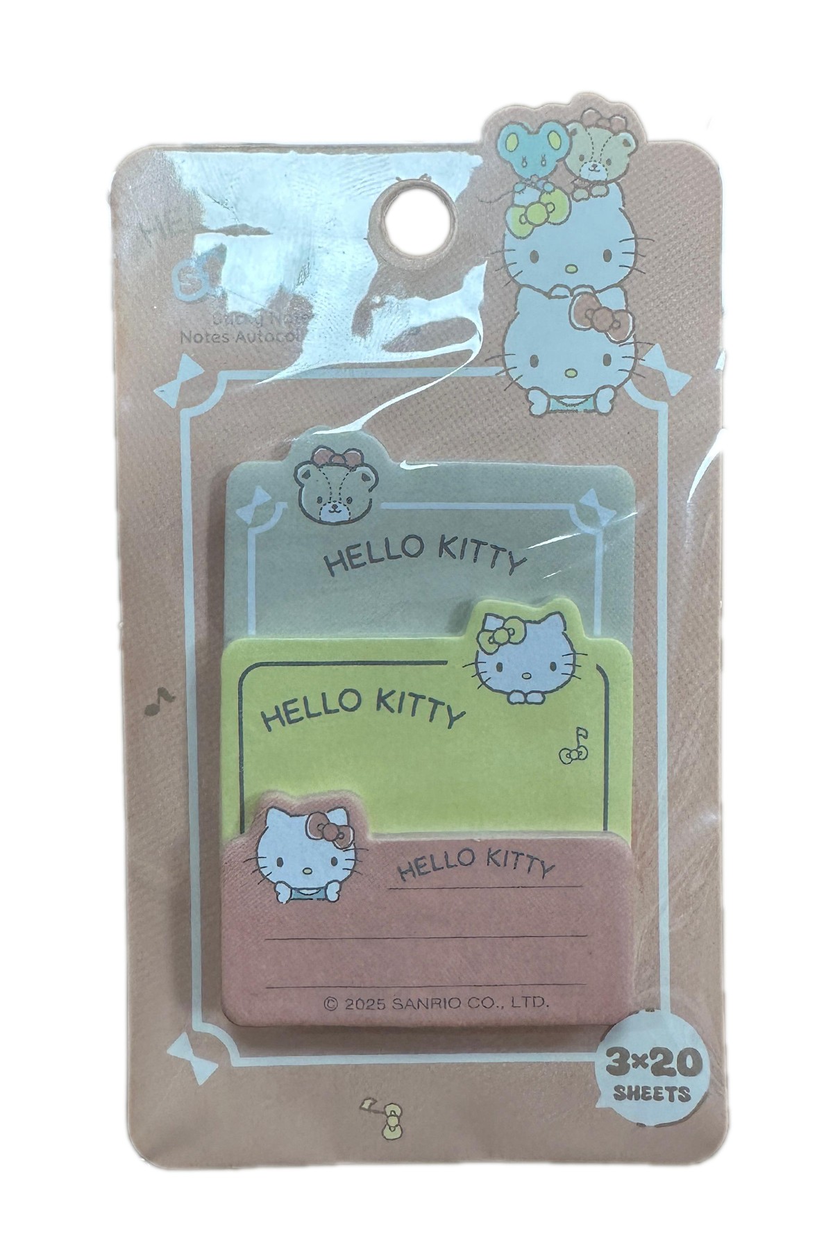 Sanrio Lisanslı Sert Kapak Not Kağıdı (Hello Kitty)