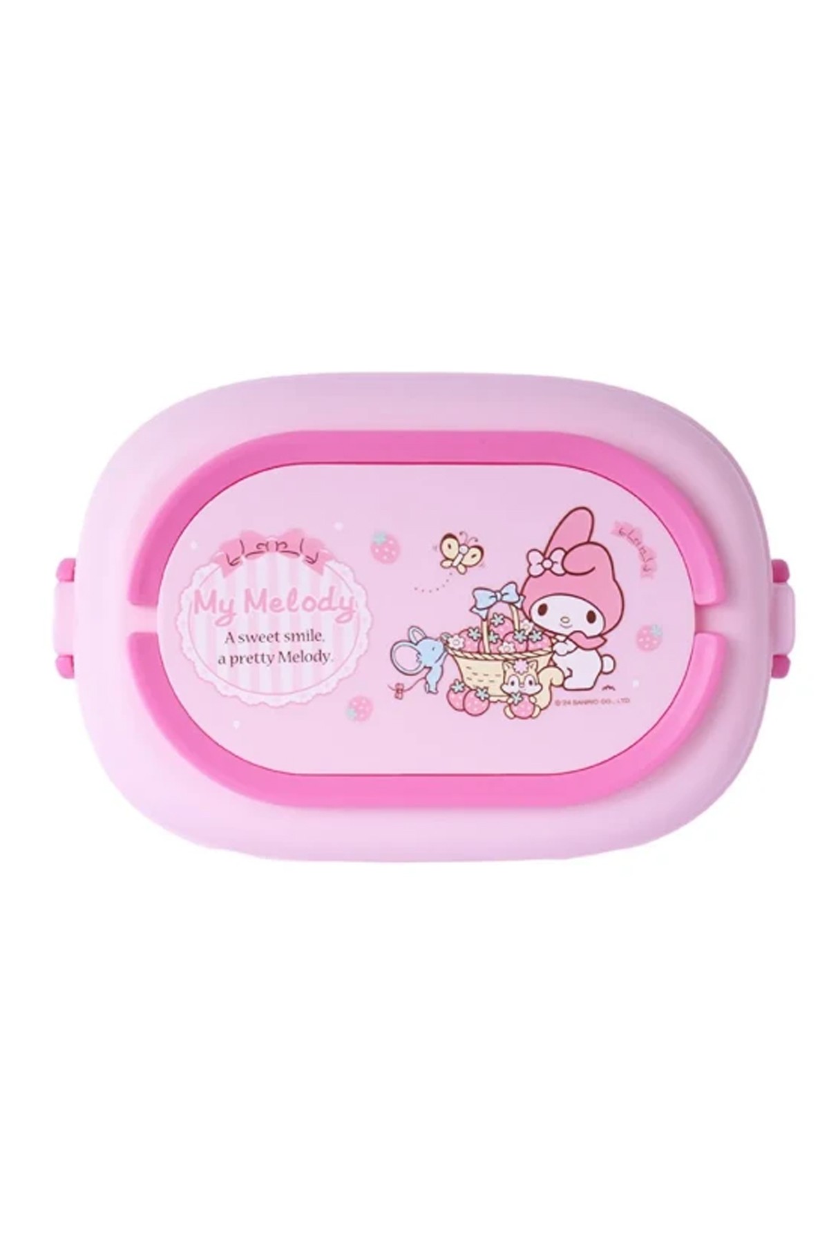 Sanrio Lisanslı Çift Katmanlı Askılı Yemek Kabı - 1600 ml