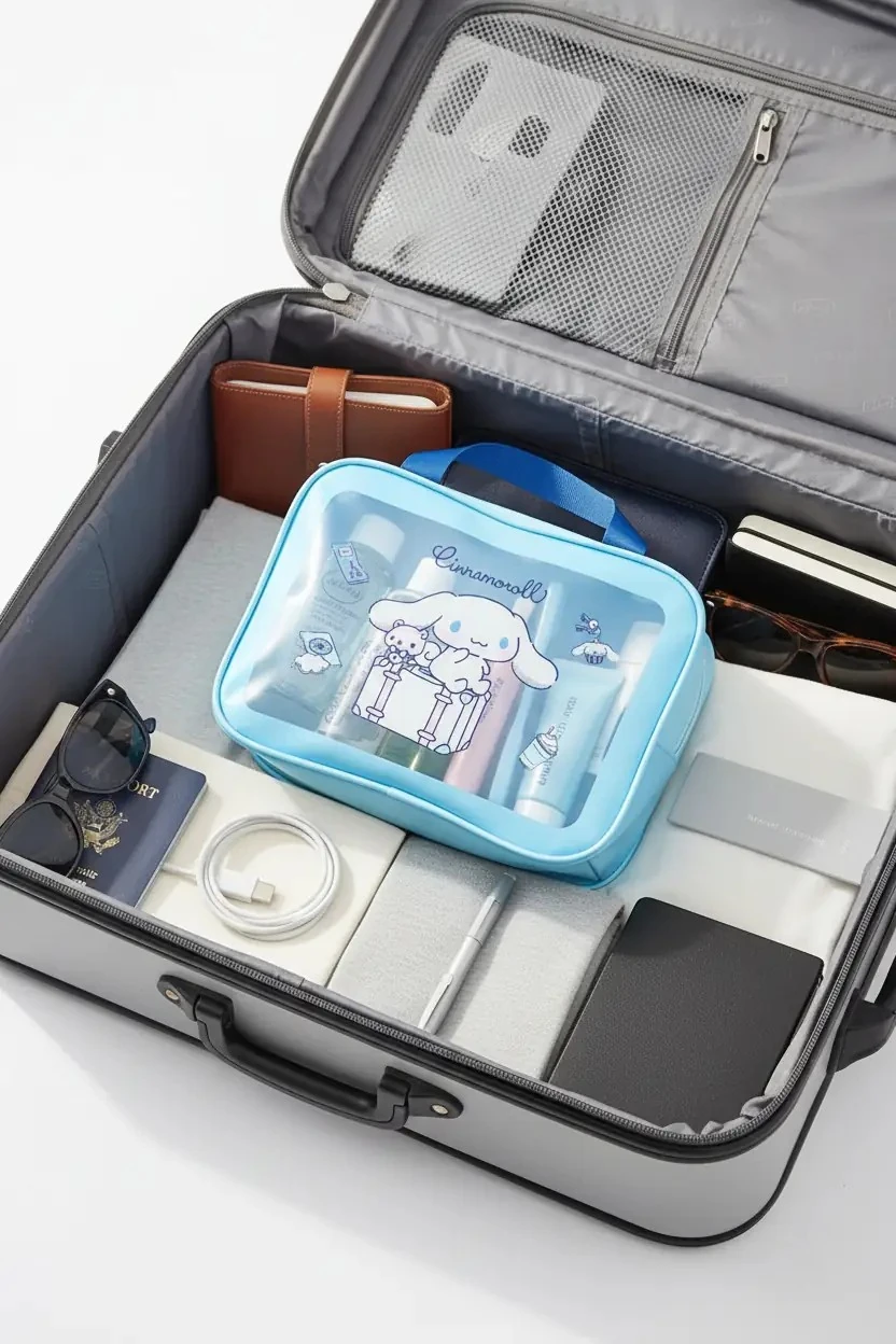 Sanrio Lisanslı Seyahat Çantası - Cinnamoroll