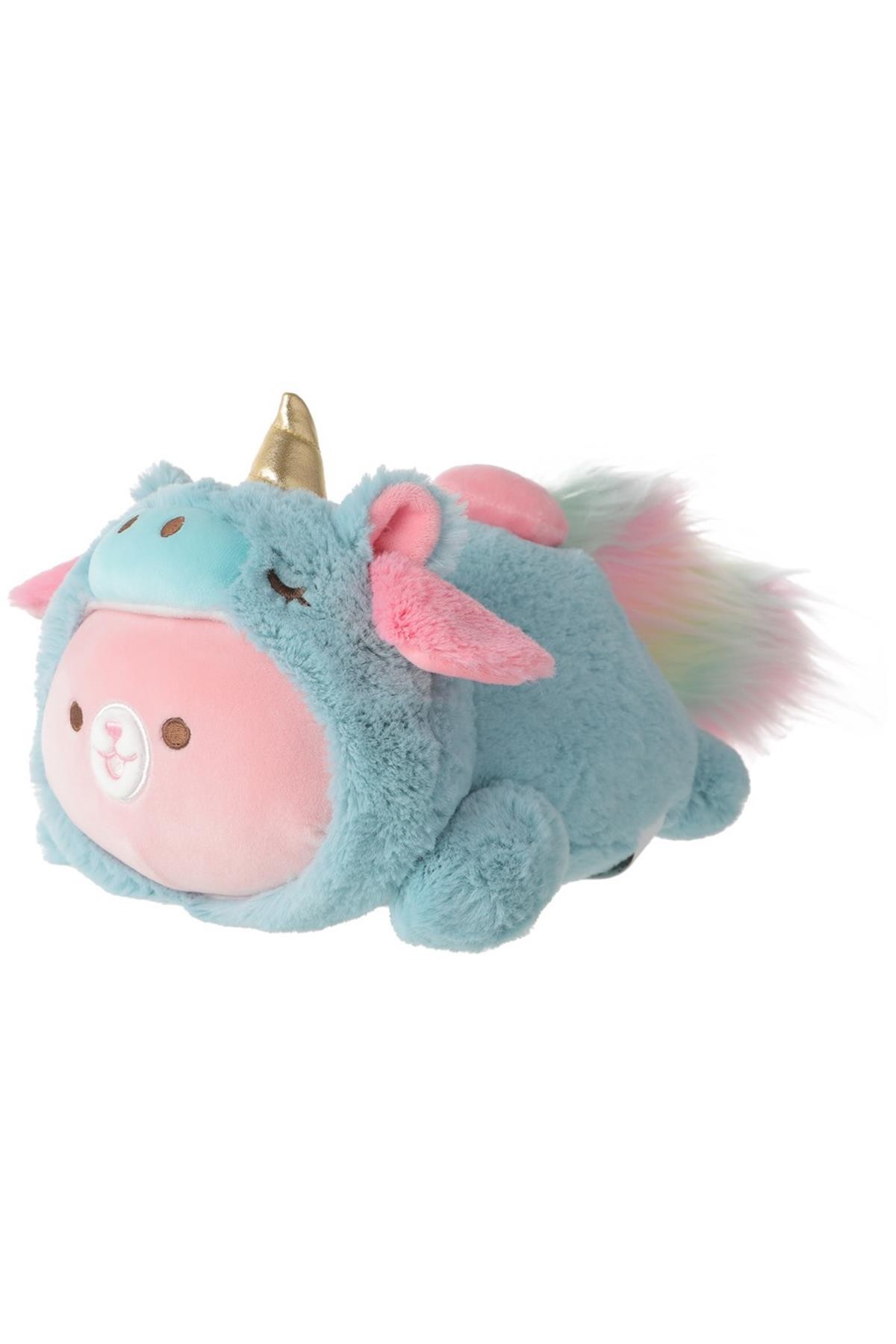 Mini Family Serisi Unicorn Kostümlü Peluş Oyuncak - Tavşan 23Cm