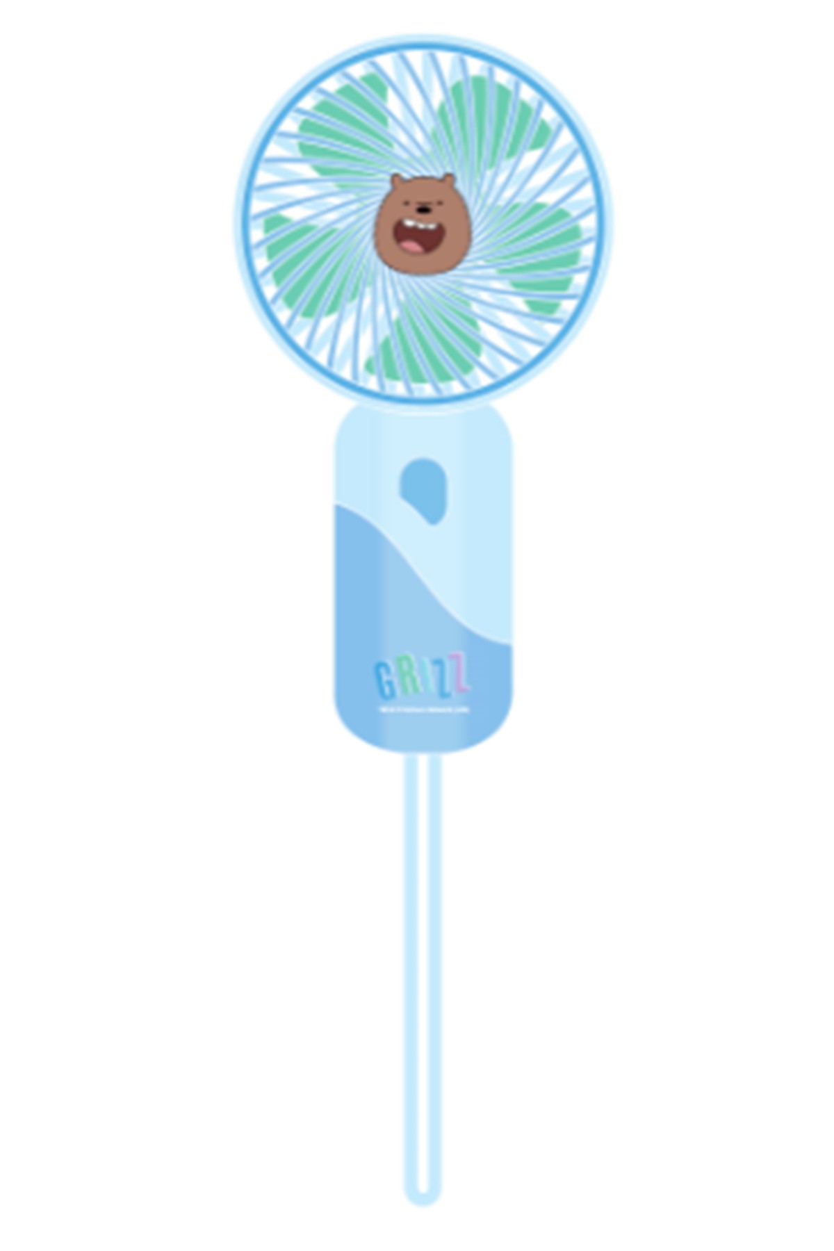 We Bare Bears Lisanslı Mini Fan - Boz Ayı