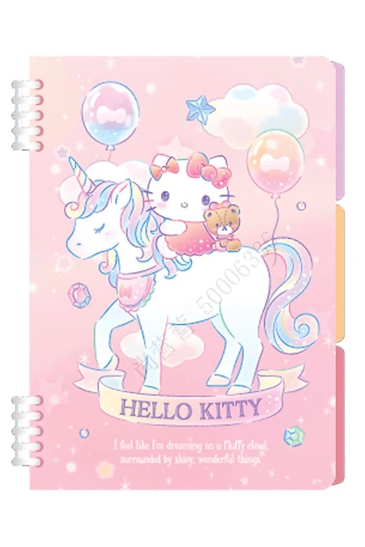 Sanrio Lisanslı A5 Telli Defter (48 Yaprak) - Hello Kitty