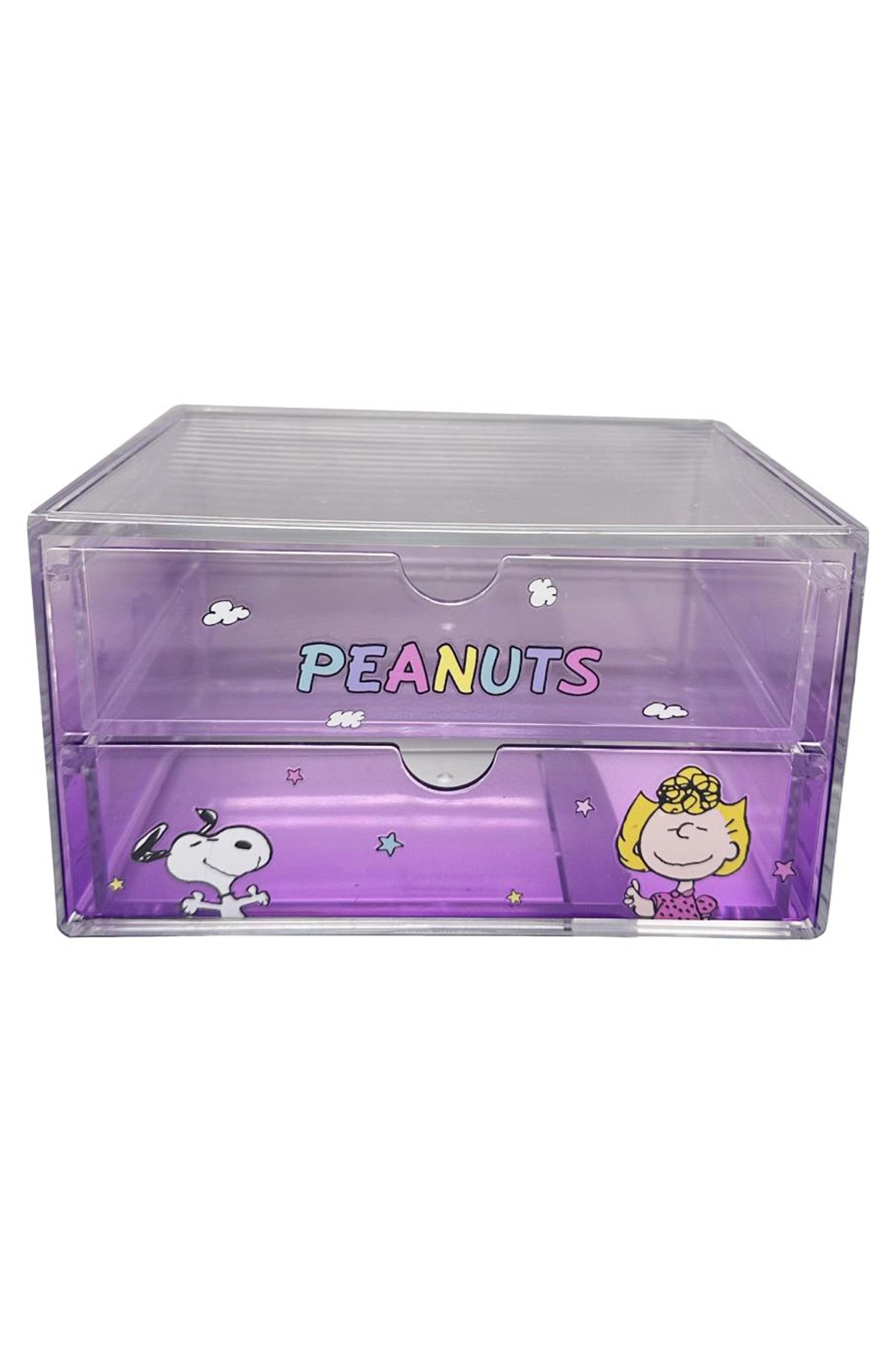 Snoopy Lisanslı Renkli Vintage Koleksiyonu Çift Katmanlı Düzenleyici