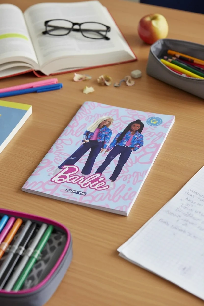 Gıpta Barbie Lisanslı Not Defteri A6