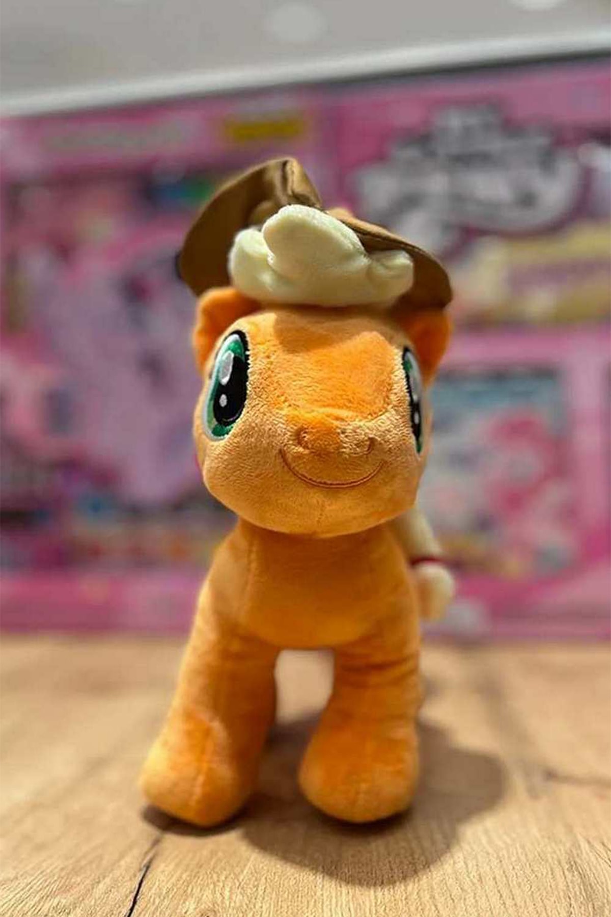 My Little Pony Lisanslı 40 cm Peluş Oyuncak (Applejack)