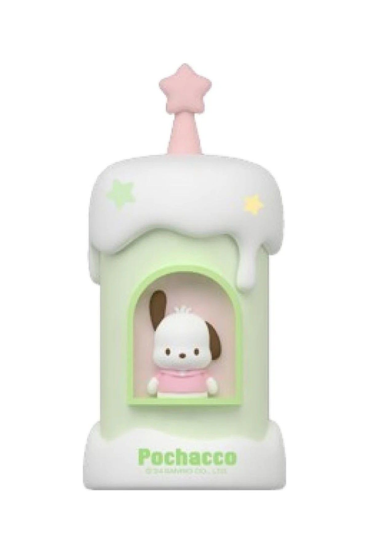 Sanrio Lisanslı Mum Figürlü Dekoratif Gece Lambası (Pochacco)