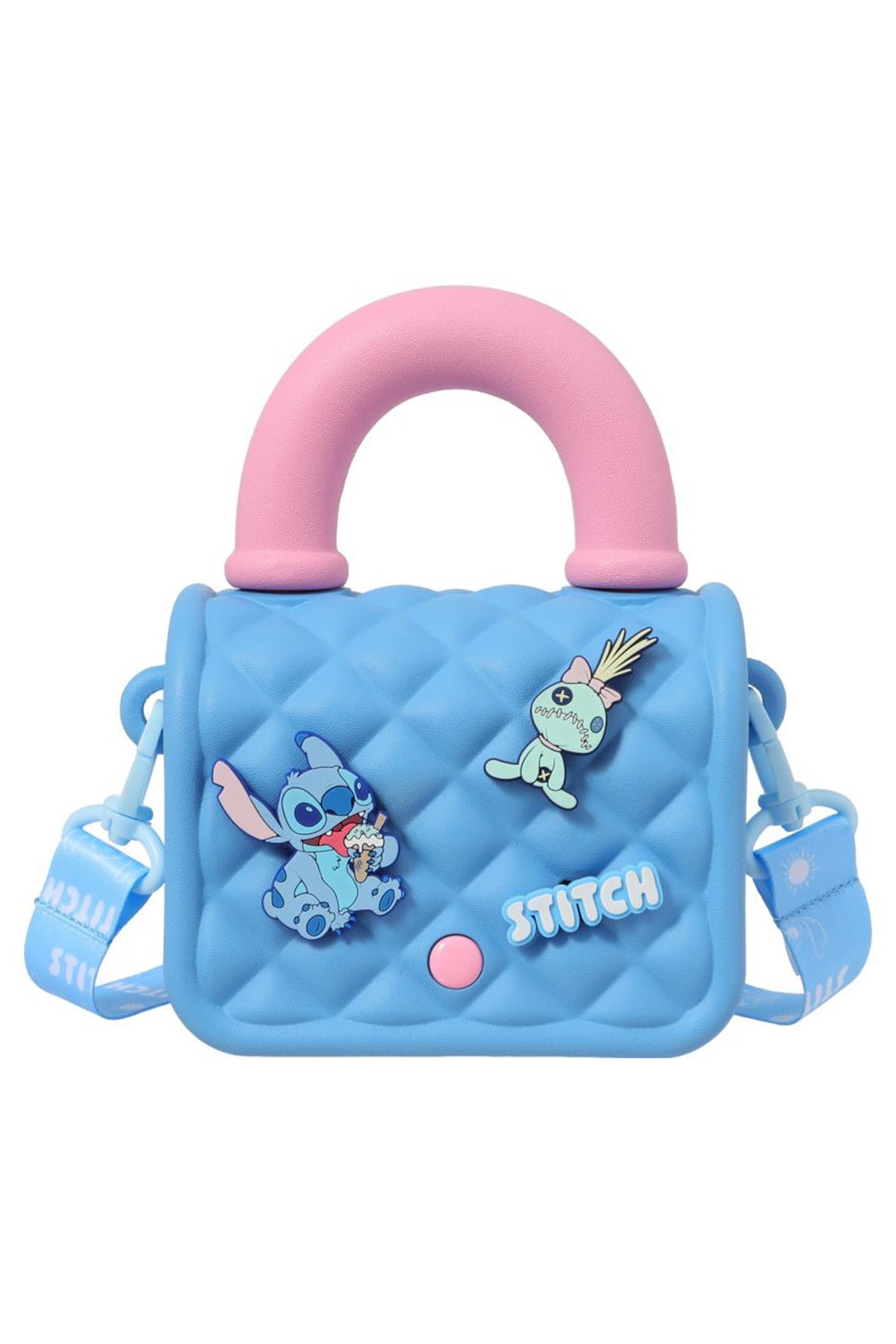 Disney Lilo&Stitch Lisanslı EVA Çapraz Çanta (Stitch, Mavi)