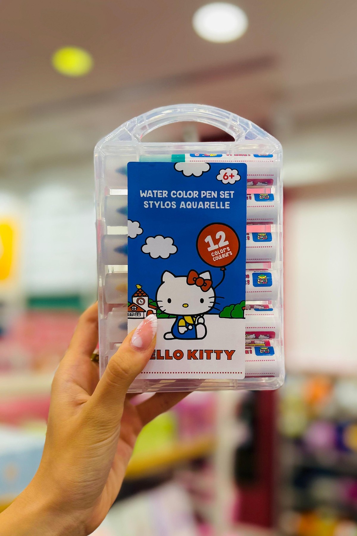 Sanrio Lisanslı Hello Kitty Okul Serisi Sulu Boya Seti