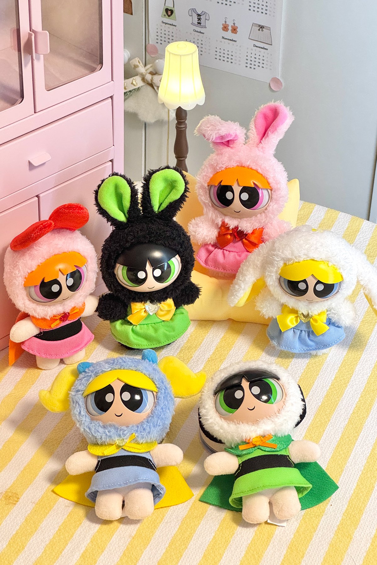 Powerpuff Girls Lisanslı Transformation Girl Peluş Çanta Süsü -Anahtarlık Blind Box