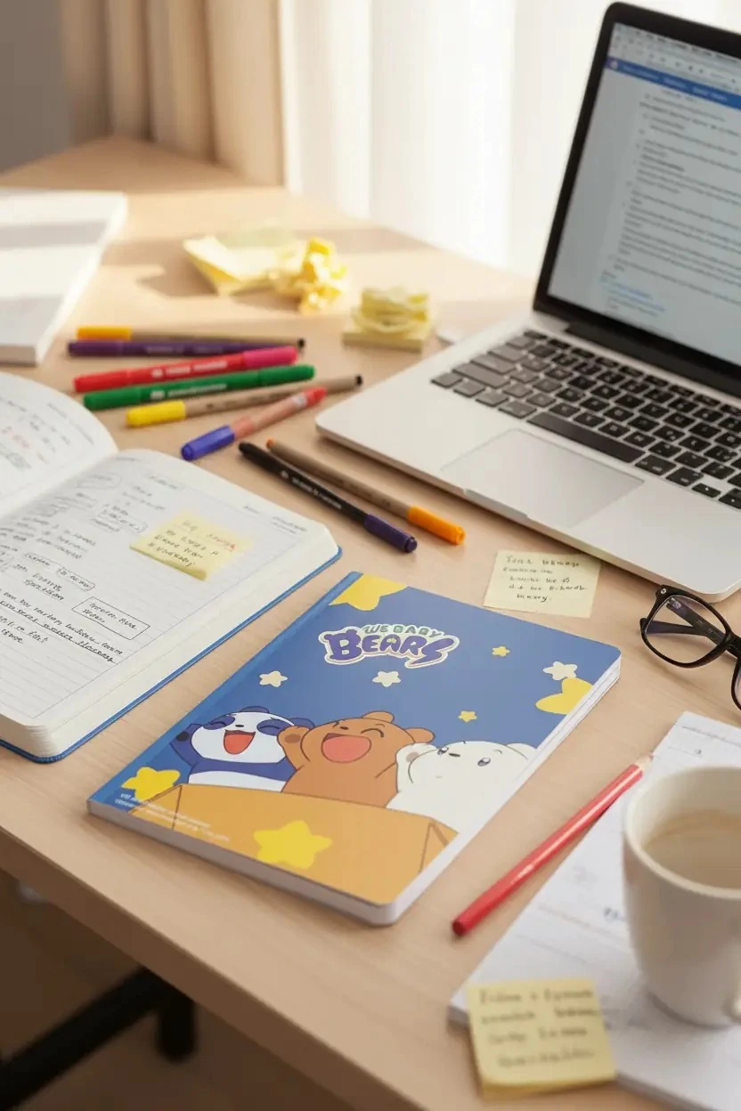 We Baby Bears Lisanslı 2'li Defter Seti (A5 & B5)