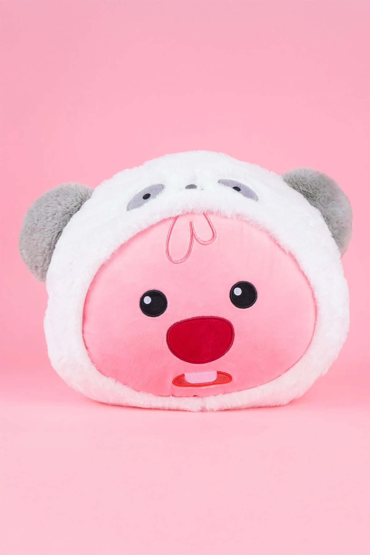 Zanmang Loopy Lisanslı Kostümlü Peluş Yastık (40cm) - Panda (Outlet)