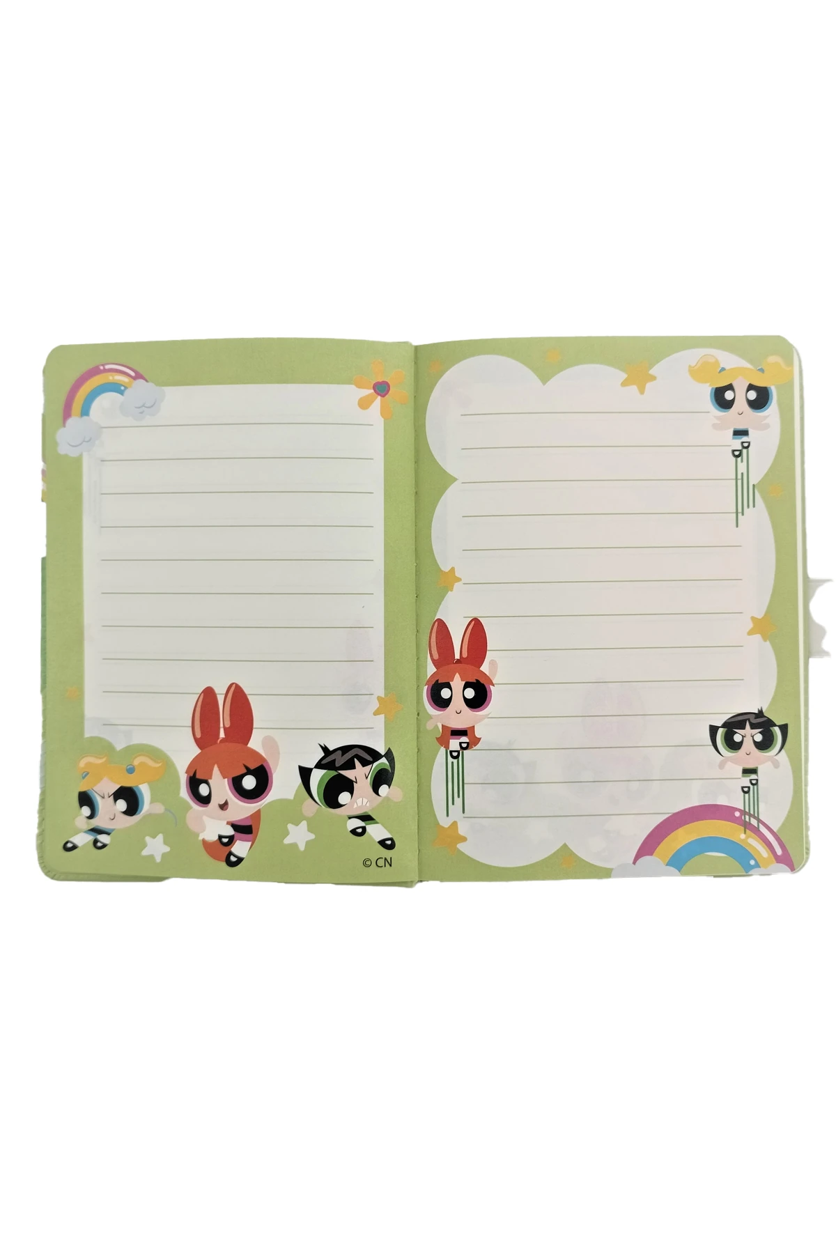 Powerpuff Girls Lisanslı Manyetik Kapaklı Not Defteri (Butterfly)