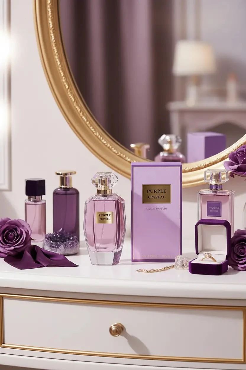 Miniso Lisanslı Purple Crystal Kadın Parfüm 100ml - Çiçeksi ve Gurme Notalarla Büyüleyici Bir İmza Kokusu