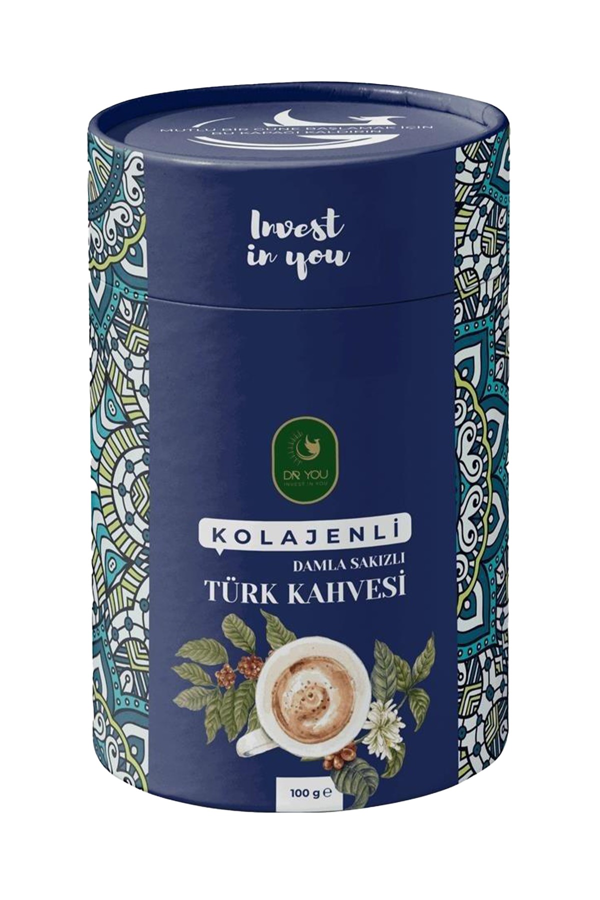 Kolajenli Damla Sakızlı Türk Kahvesi 100Gr