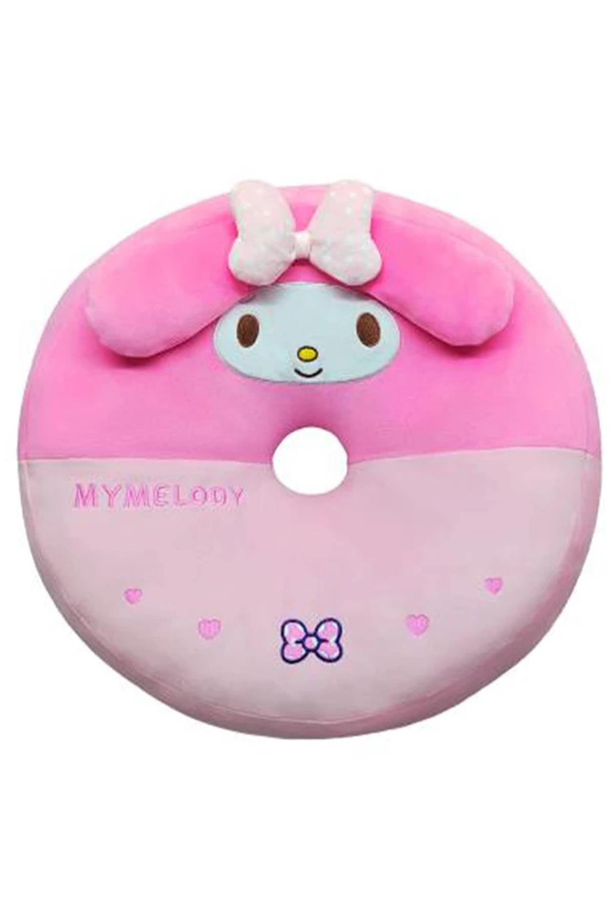 Sanrio Lisanslı Yuvarlak Peluş Yastık - My Melody