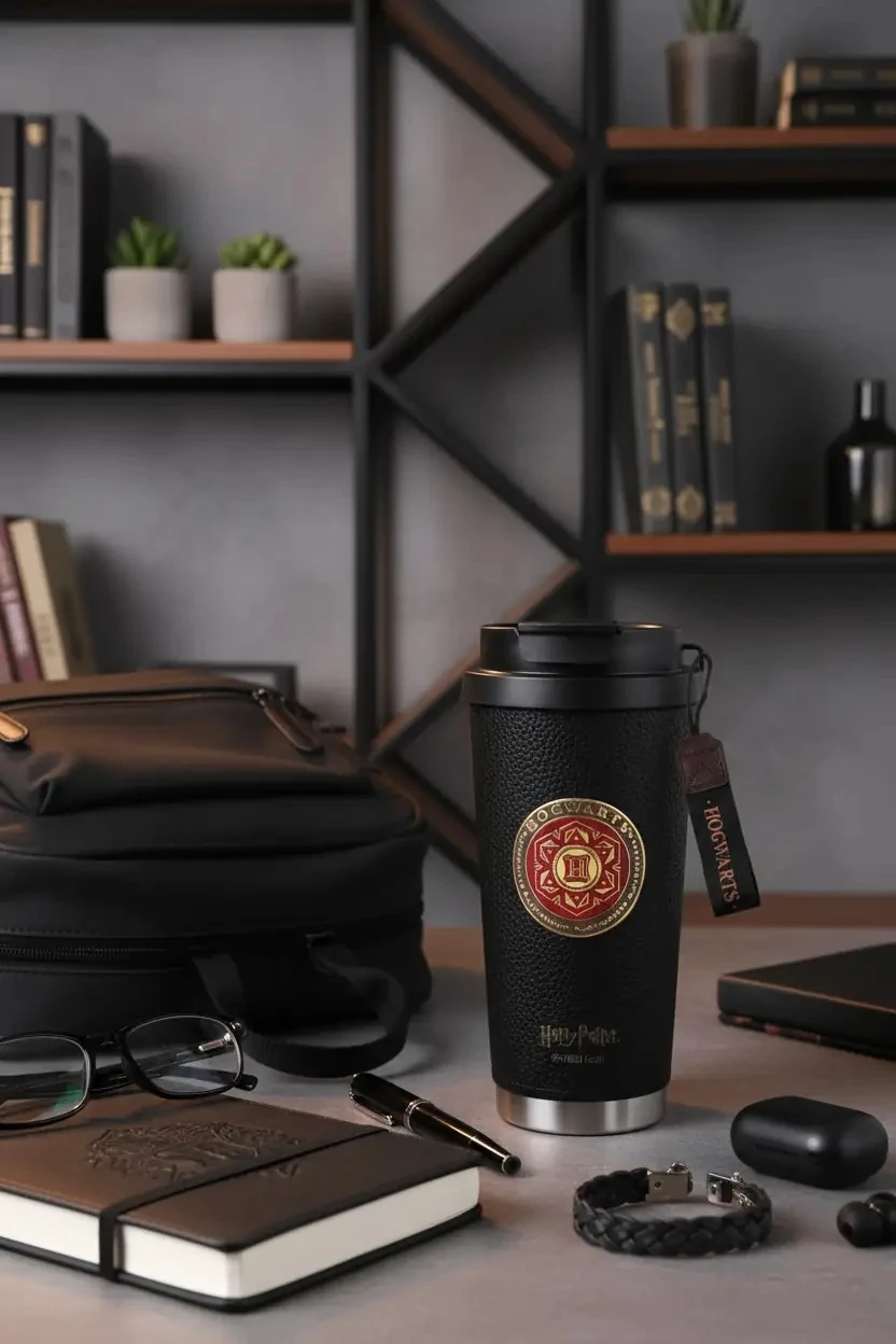 Harry Potter Serisi Hogwarts Çelik Matara 520 ml