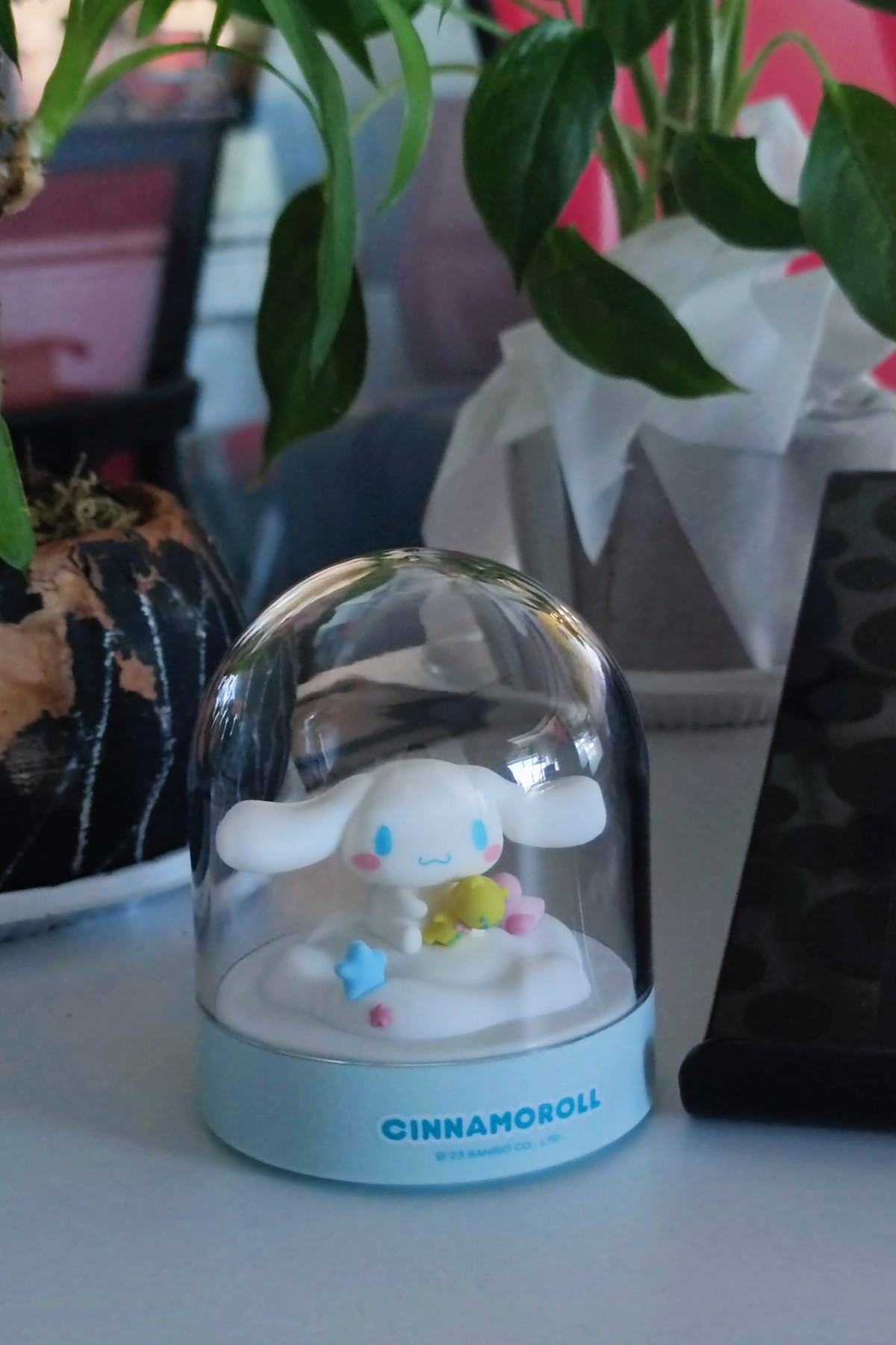 Sanrio Lisanslı Fanus Led Gece Lambası - Cinnamoroll