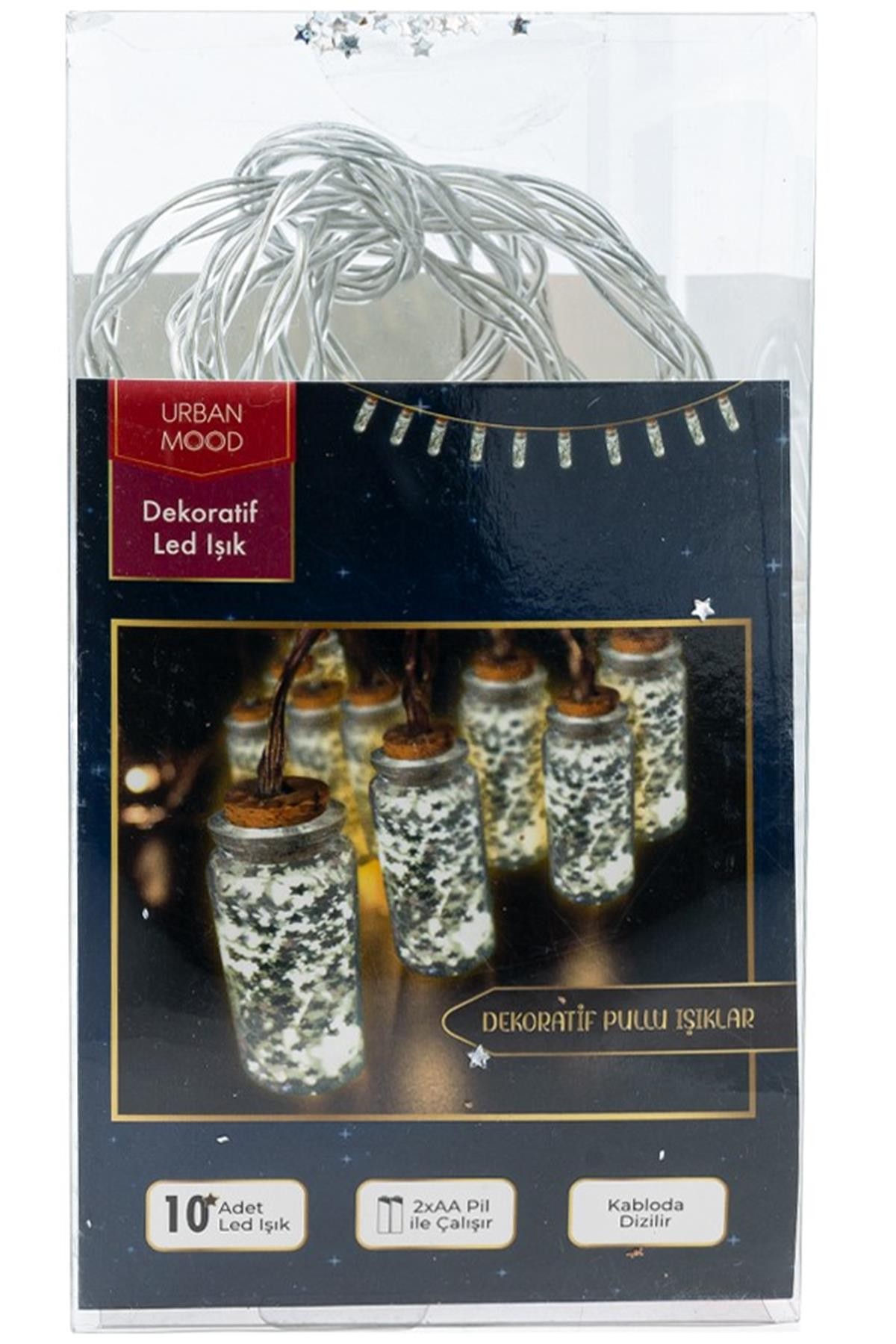 Urban Mood Dekoratif Led Işık Pullu - Kavonoz