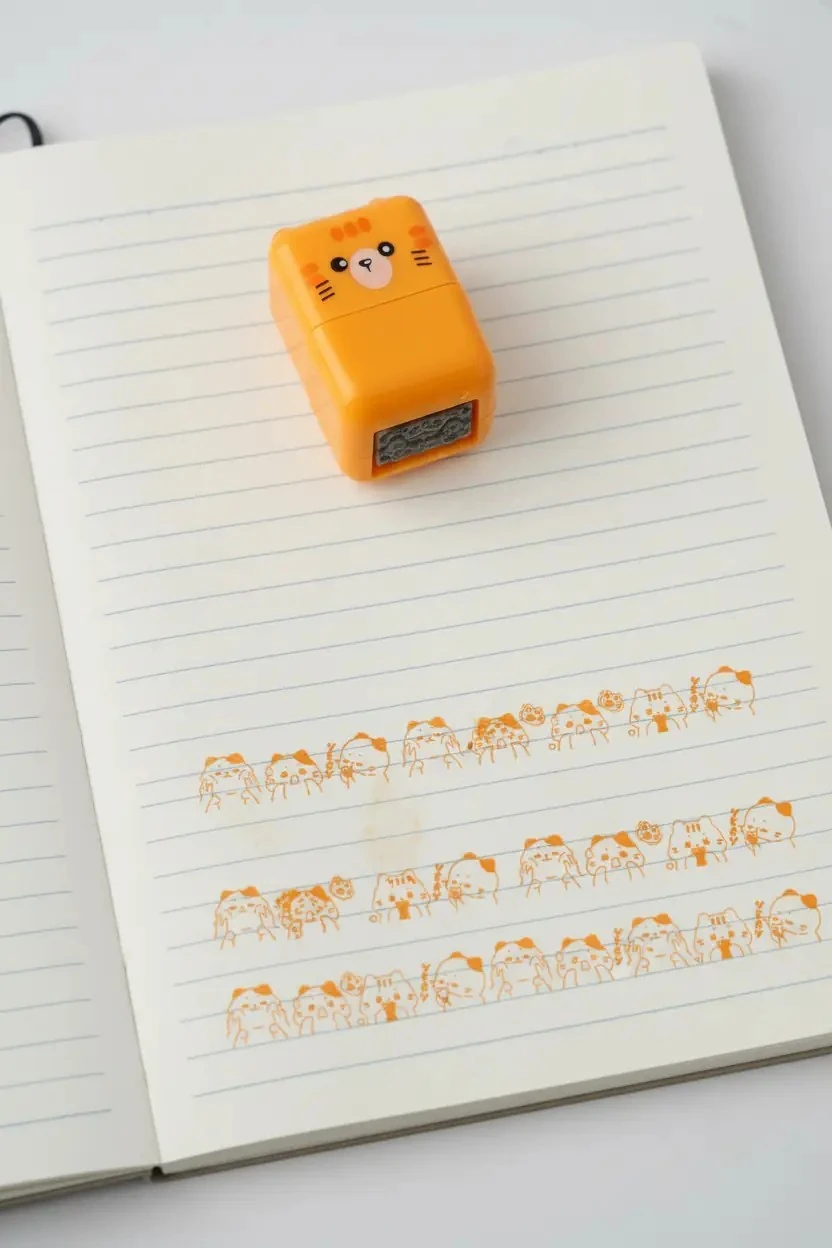 Cutie Serisi Roller Stamp (Yavru Kedi)