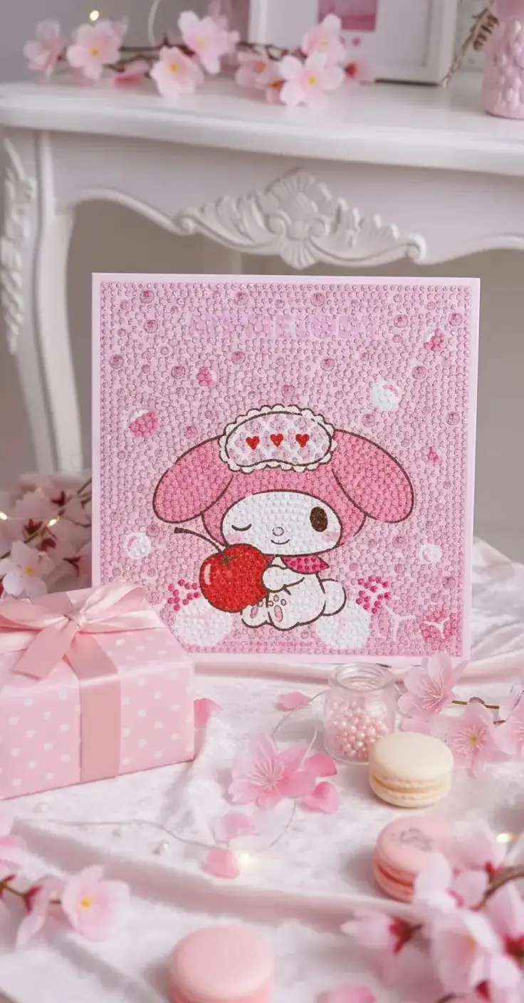 My Melody Puzzle – Elmas Mozaik 20 cm | Miniso TR