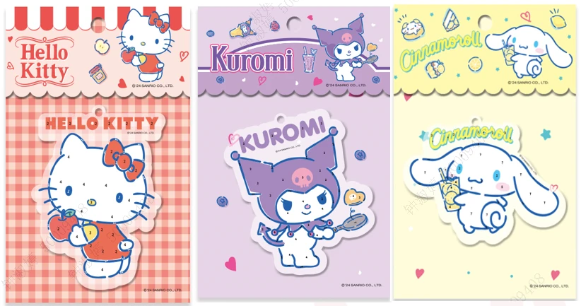 Sanrio Lisanslı Tatlı Koleksiyonu Kendin Yap Yapışkan Elmas