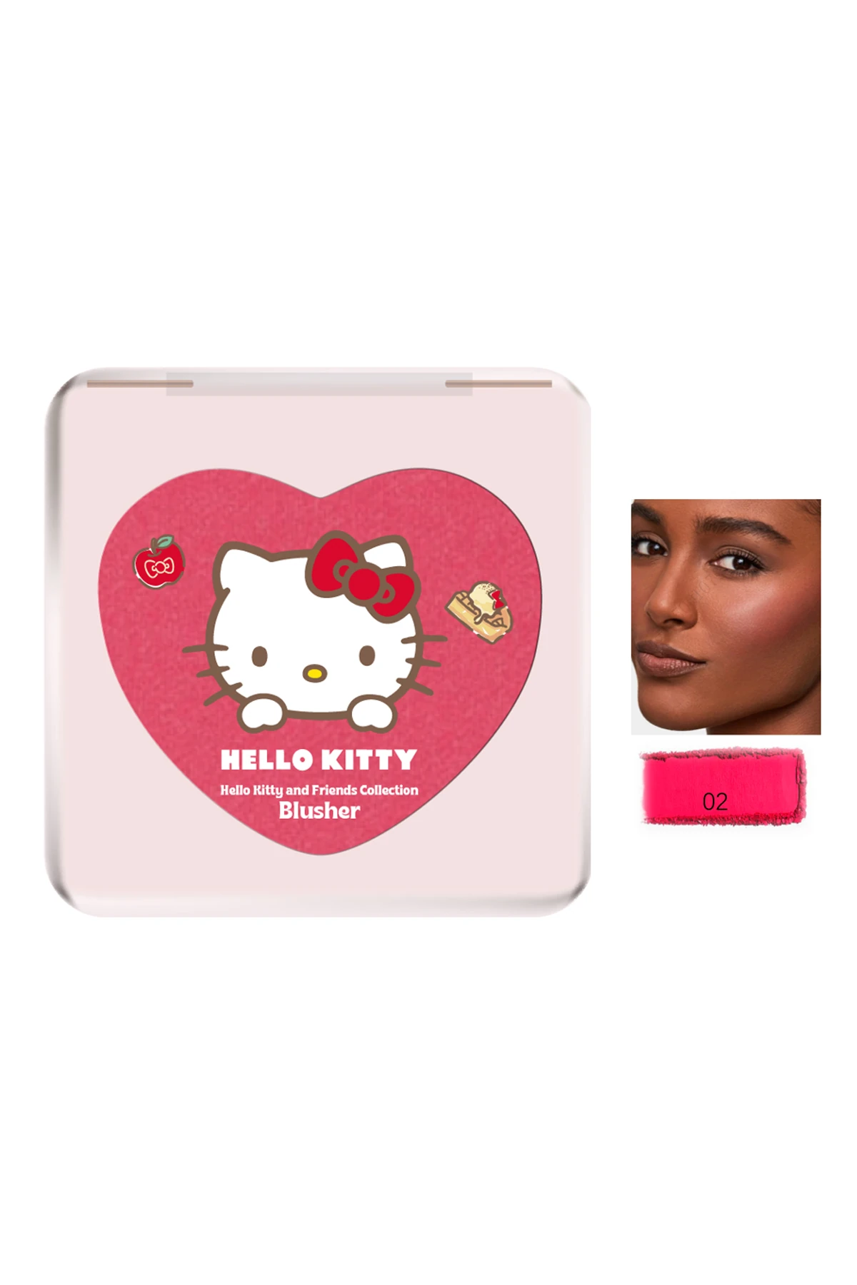 Hello Kitty Lisanslı Allık (02 Kırmızı)
