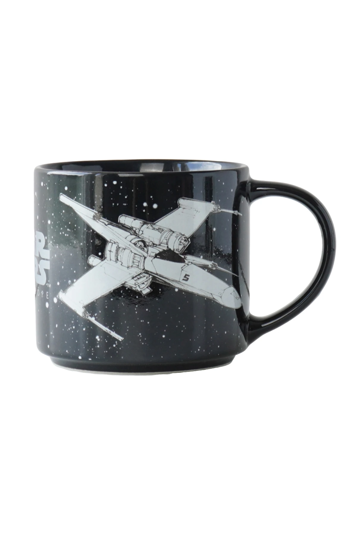 Star Wars Koleksiyonu Seramik Kupa 410 mL (Siyah)