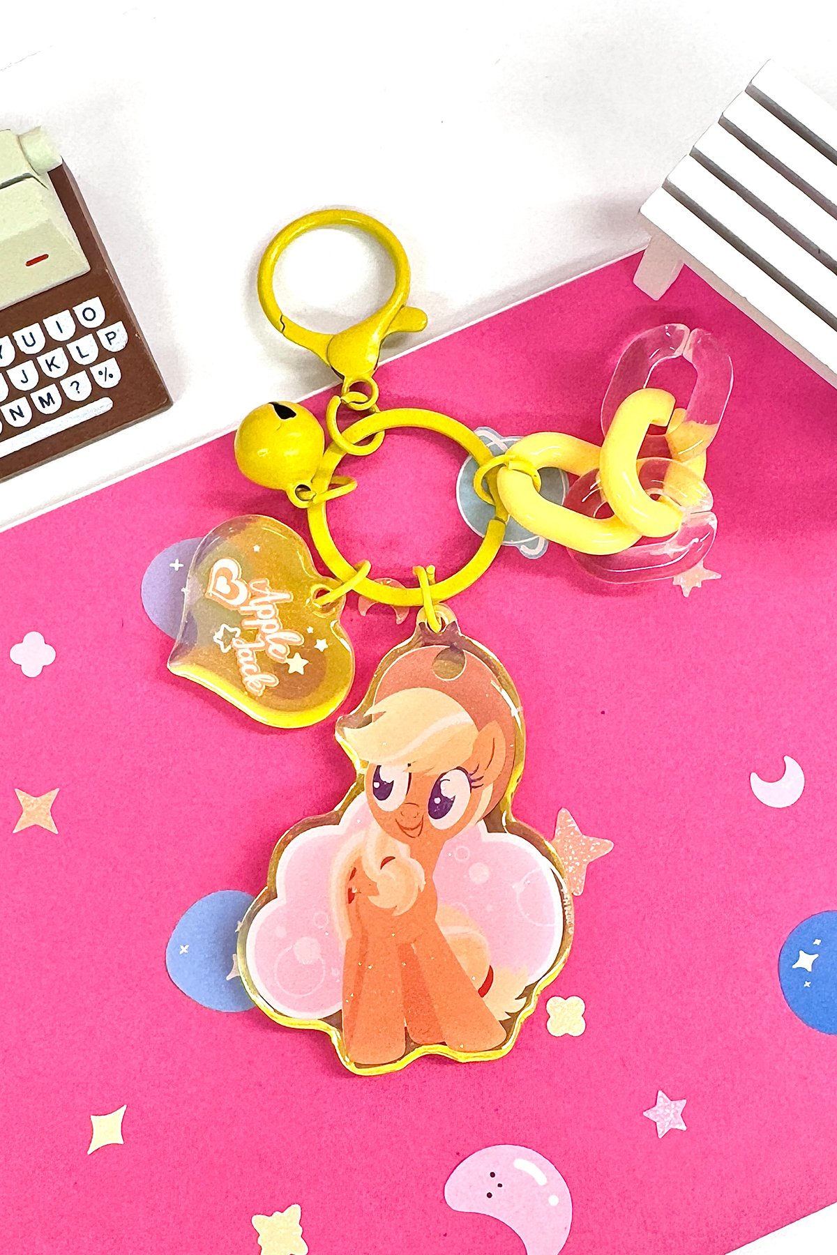 My Little Pony Lisanslı Lazer Akrilik Anahtarlık