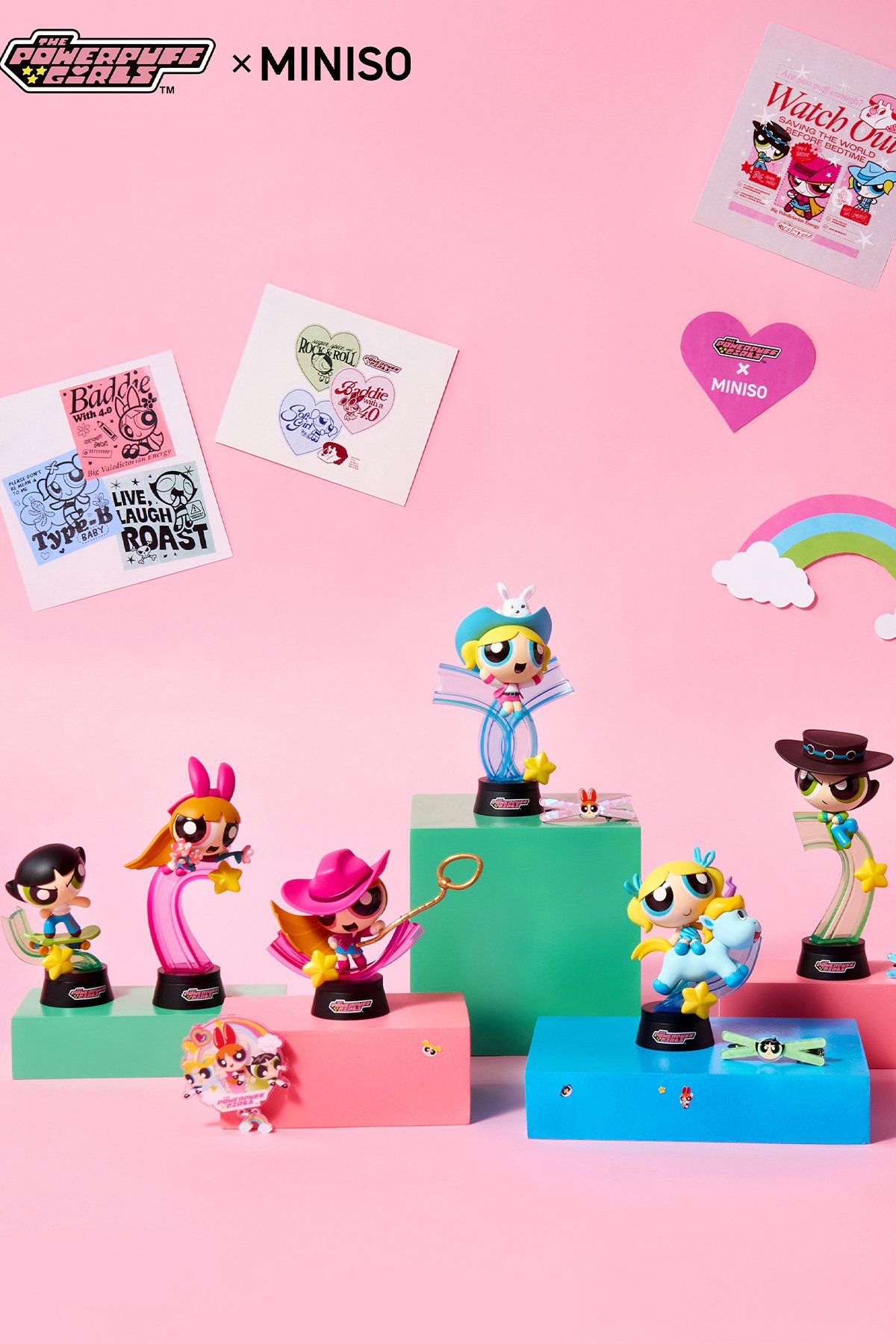 Powerpuff Girls Lisanslı Sürpriz Figürlü Kutu Blind Box