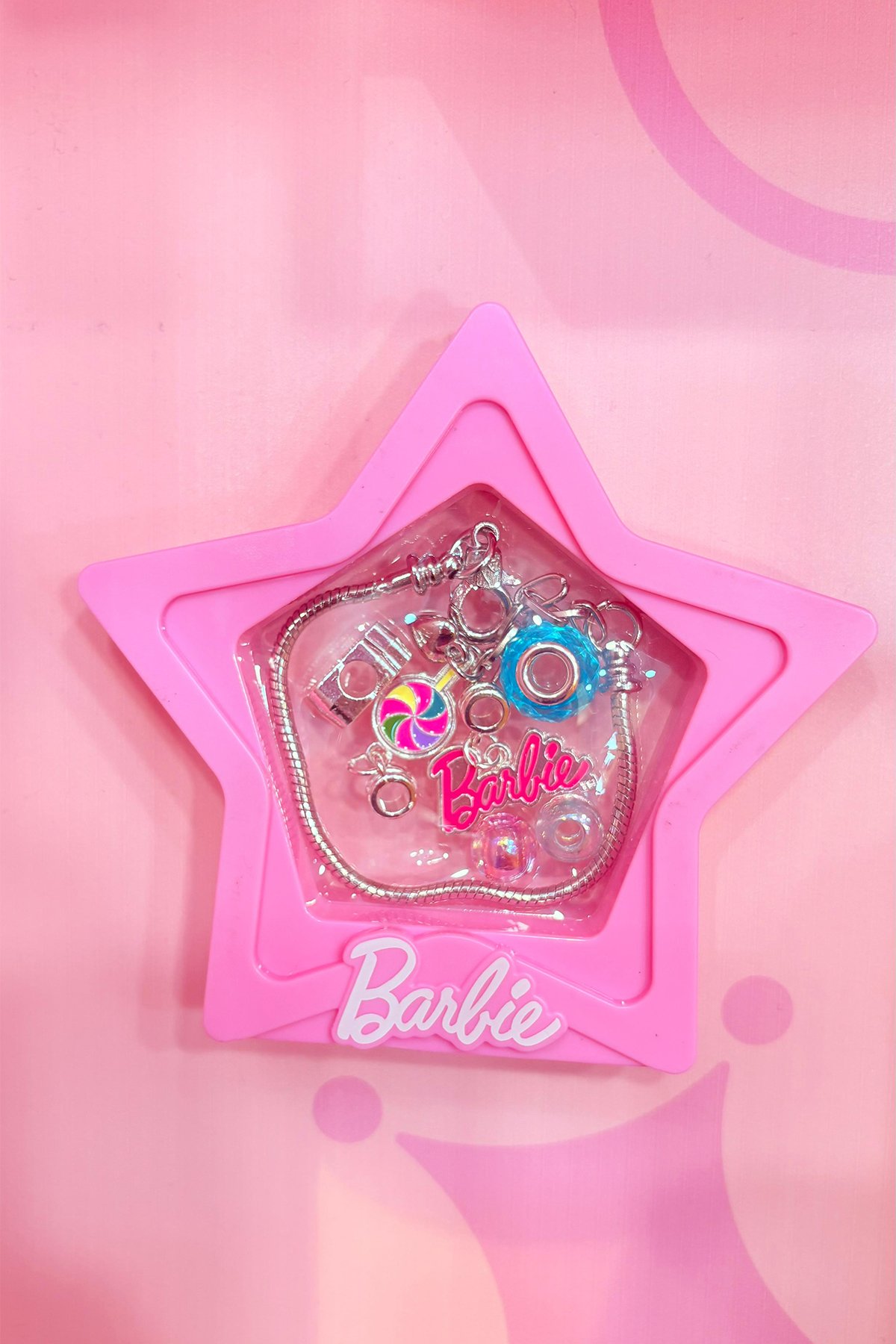 Barbie Lisanslı Yıldız Kutulu Kendin Yap Bileklik Seti