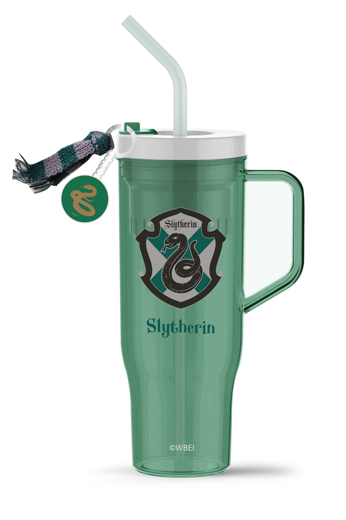 Harry Potter Lisanslı Kulplu Plastik Şişe (1250ml) - Slytherin