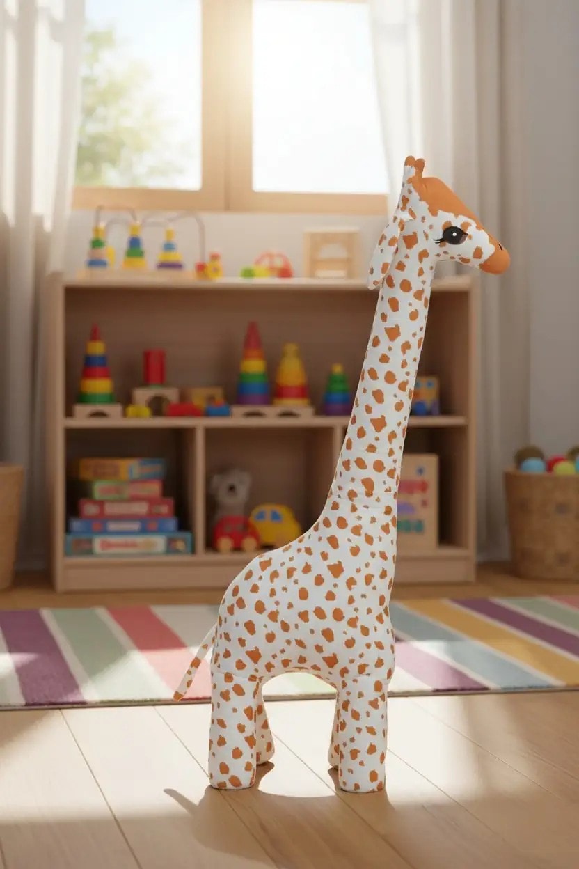 Moontoys Peluş Zürafa - 60 CM