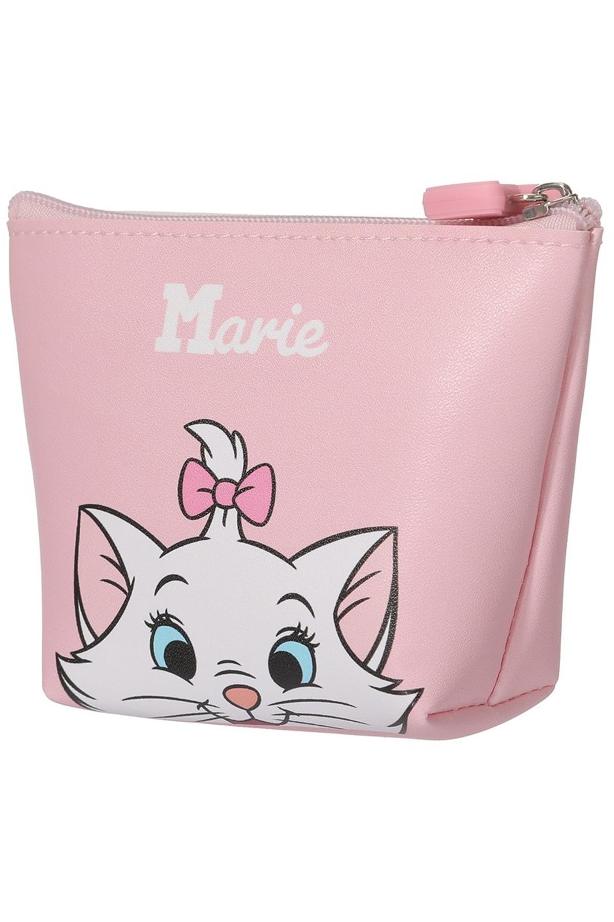 Disney Marie Lisanslı Şirin Pembe Mini Çanta