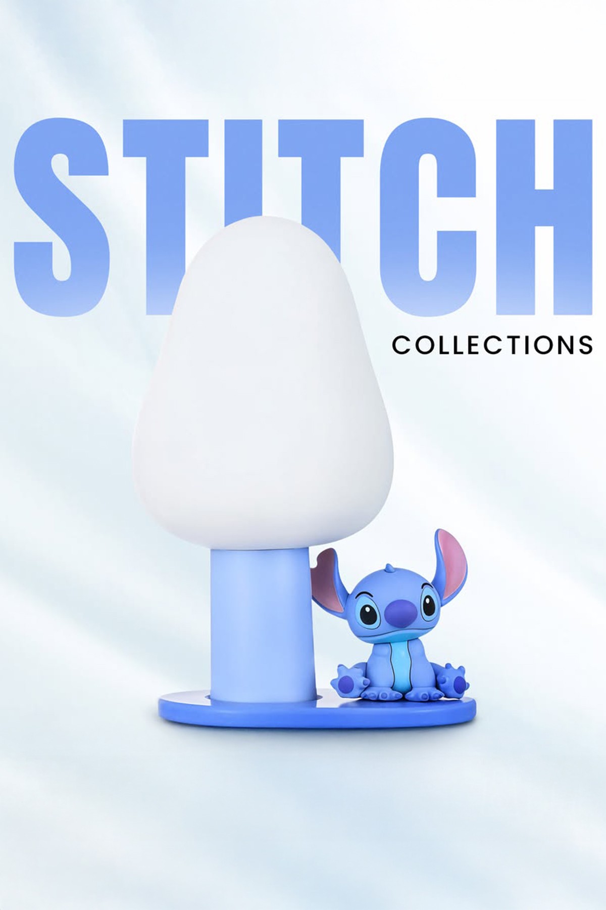Disney Lilo&Stitch Lisanslı LED Işıklı Gece Lambası - Stitch