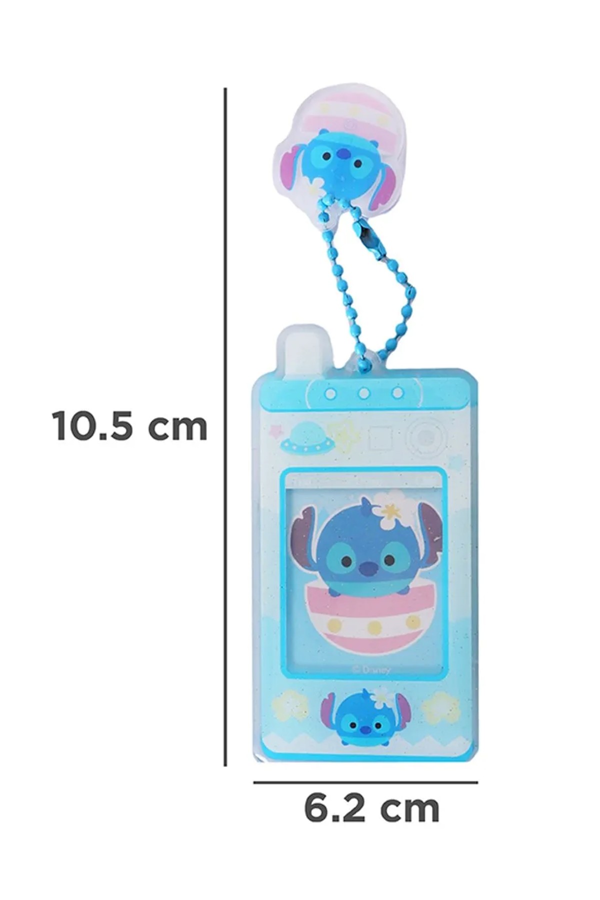 Disney Lisanslı Tsum Tsum Serisi Çerçeve Figürlü Anahtarlık- Stitch