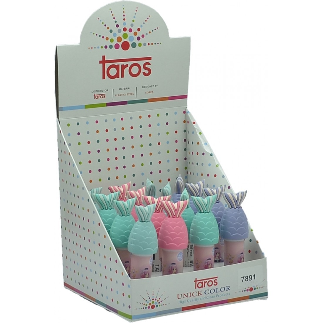 Taros Unick Color Marmaid Glue Stick Yapıştırıcı 