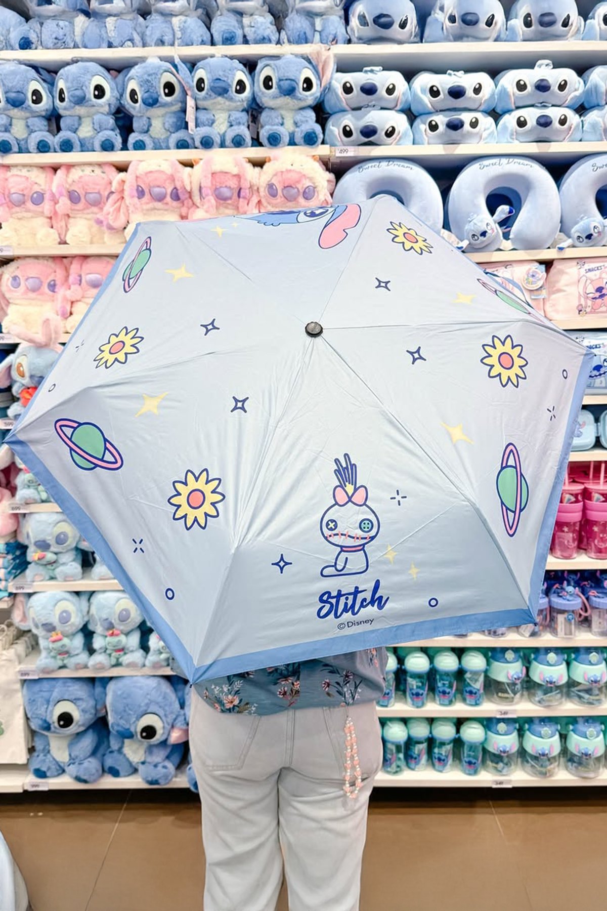 Disney Stitch Lisanslı Parti Serisi Şemsiye