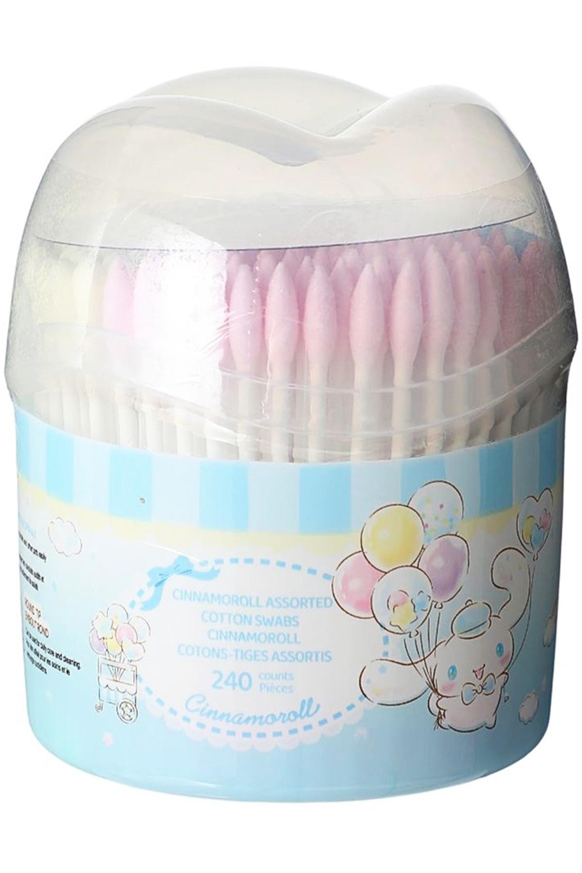 Sanrio Lisanslı Cinnamoroll Lisanslı Renkli Kulak Çubuğu (240 Adet)